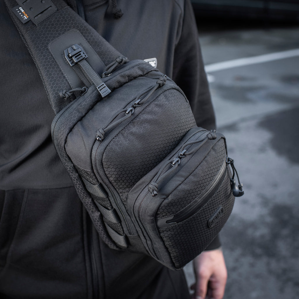 M-Tac сумка Cross Bag Slim Elite Hex Black