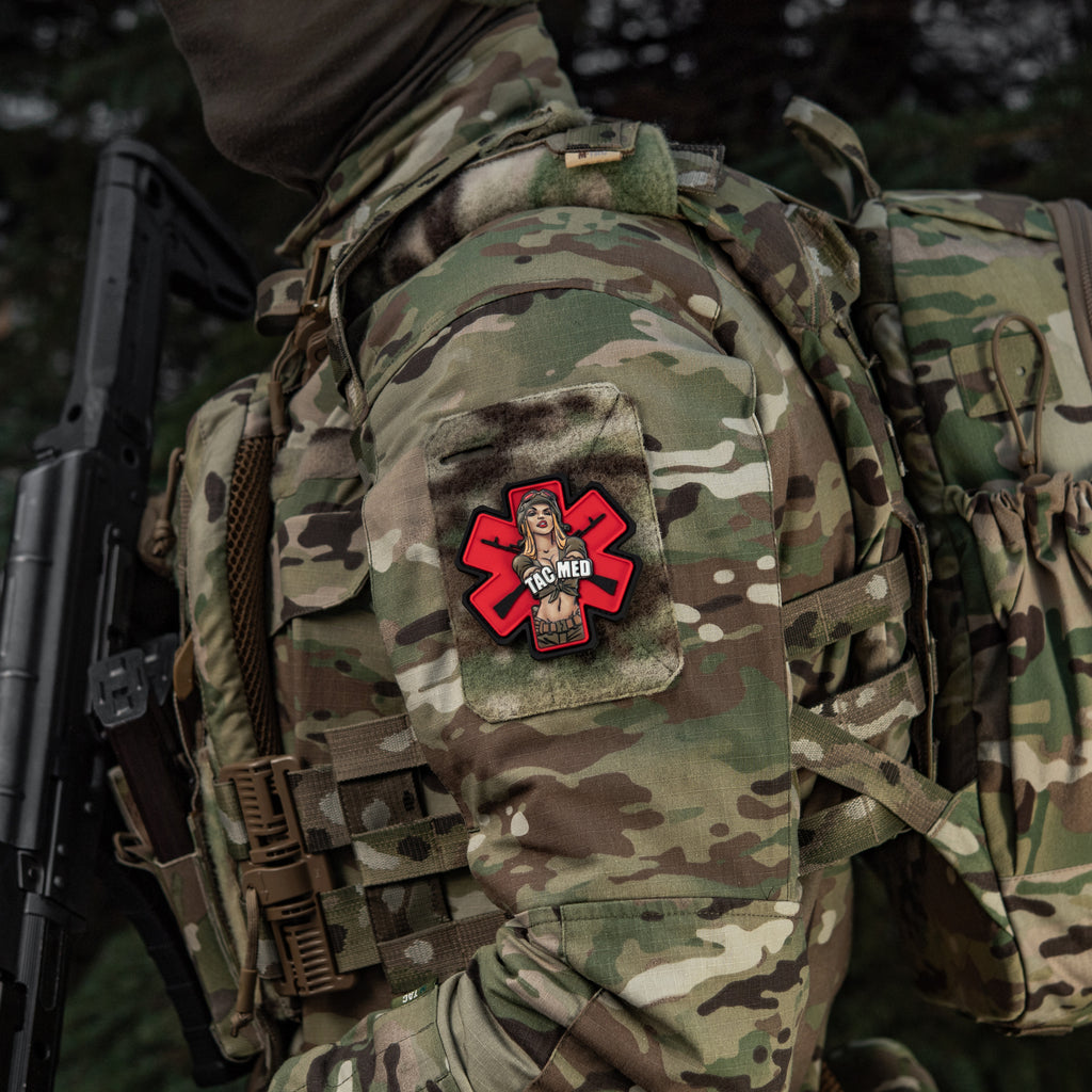 M-Tac нашивка TacMed PVC Olive