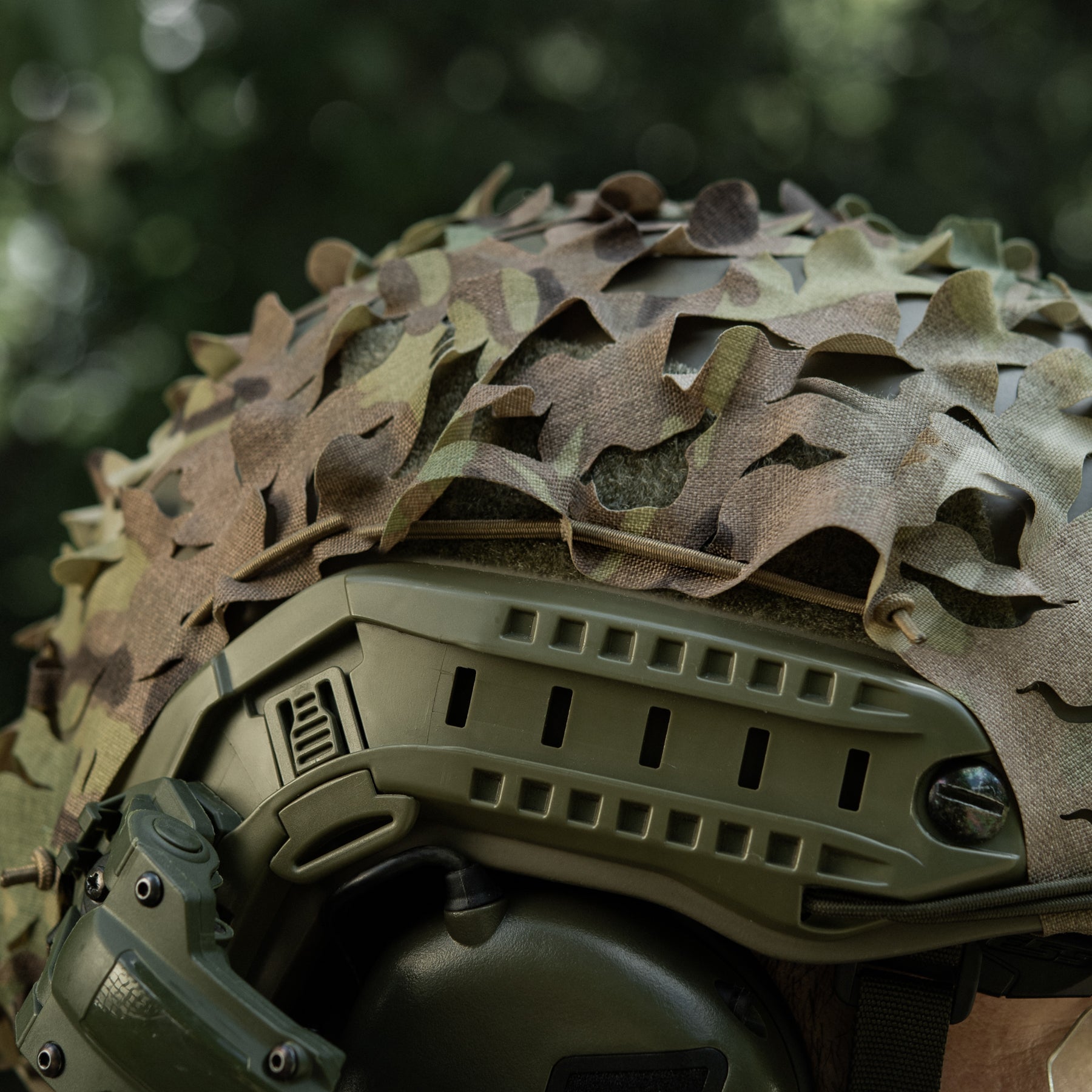 M-Tac кавер на шолом Вільха FAST Multicam