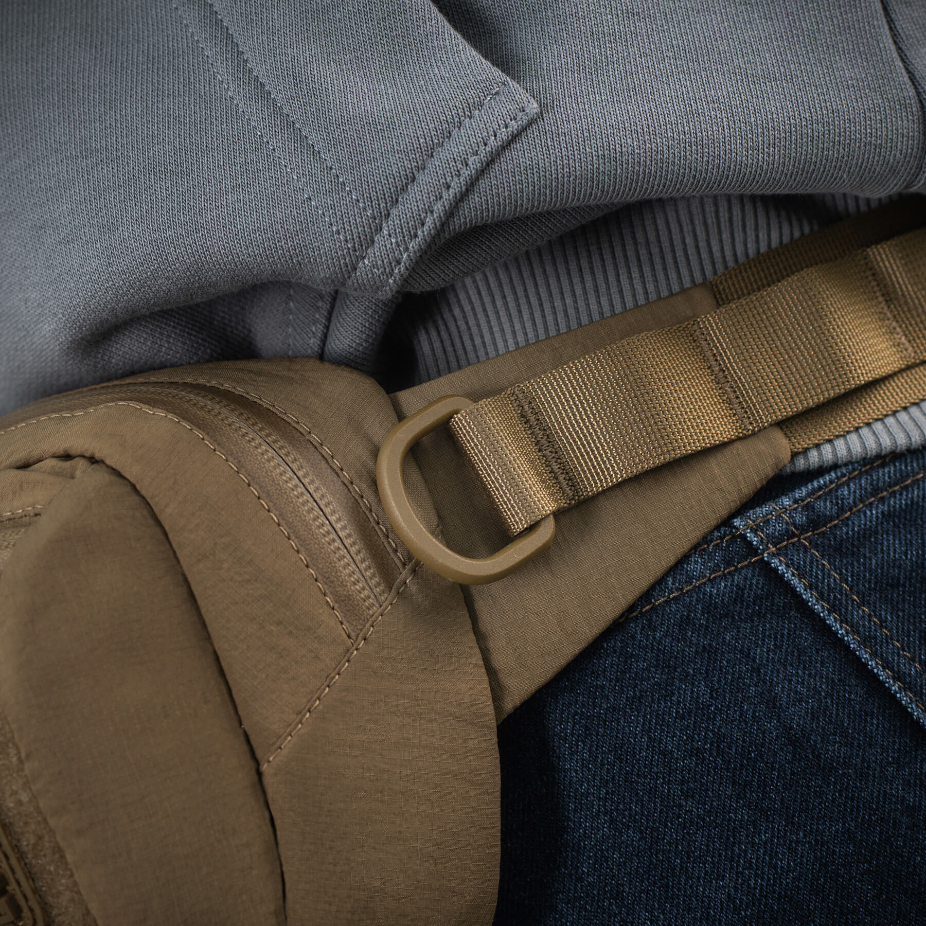 M-Tac сумка City Waist Bag з липучкою Lite-C Elite Coyote