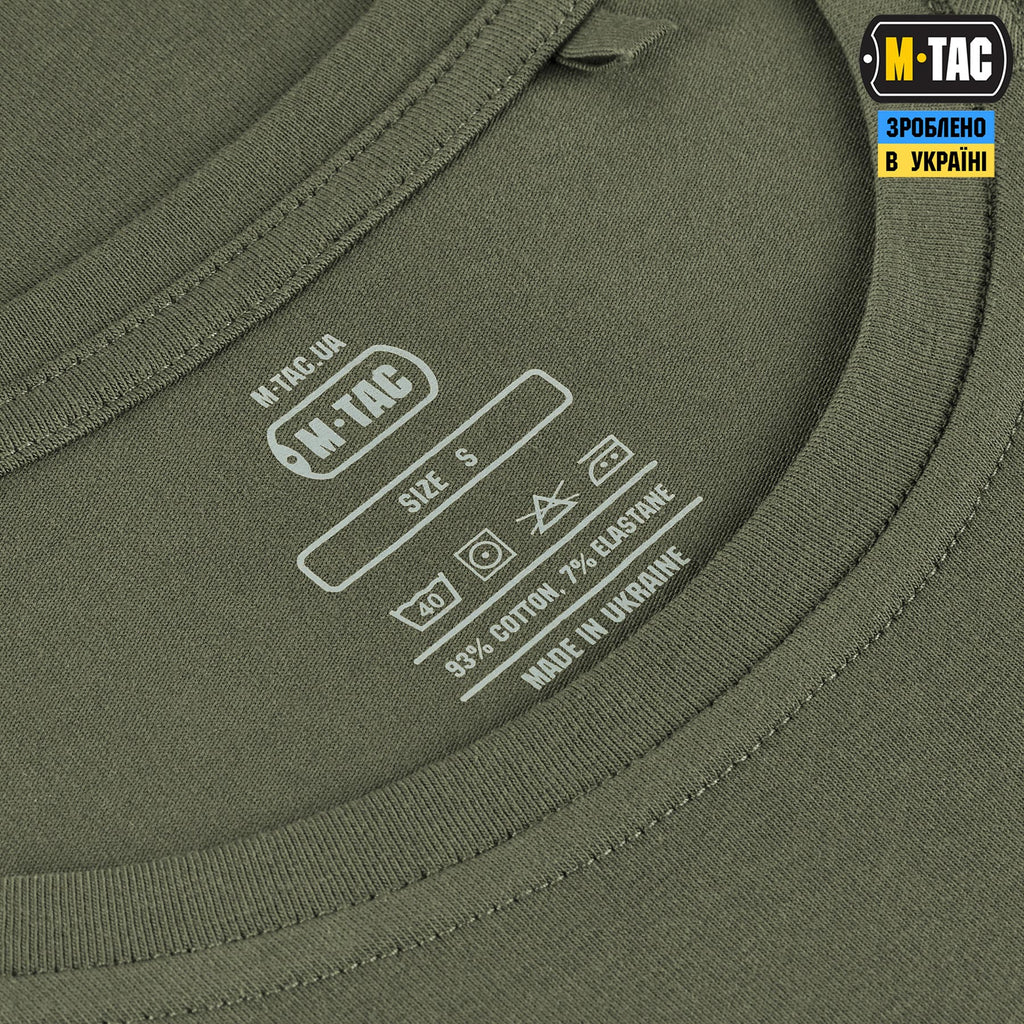 M-Tac футболка 93/7 Summer Comfort Fit Light Olive
