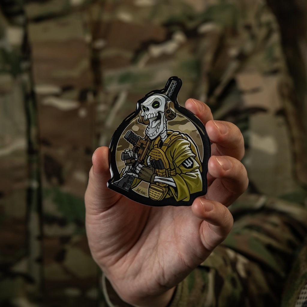 M-Tac наклейка обємна ЦЕ НАША ПОСАДКА V2
