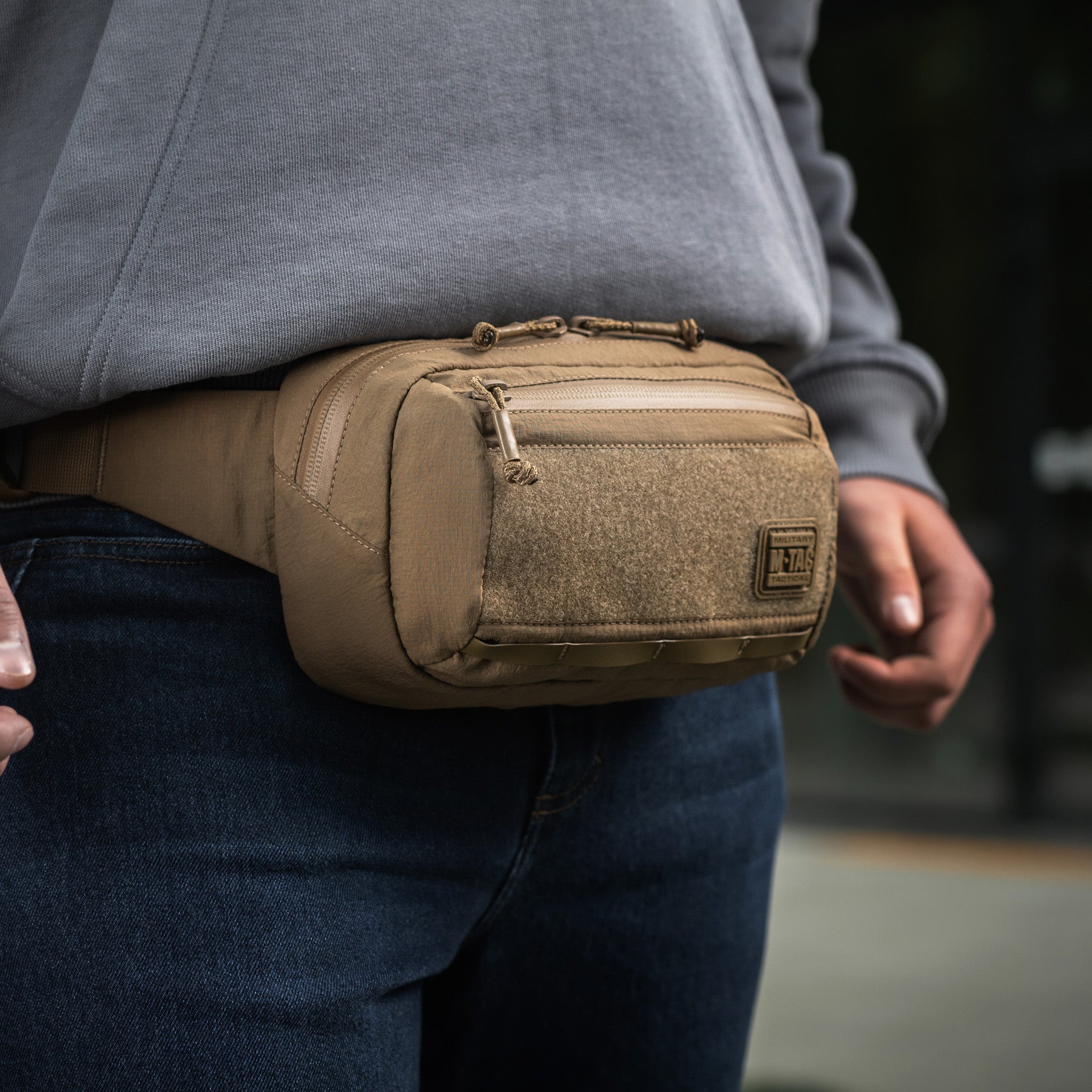 M-Tac сумка City Waist Bag з липучкою Lite-C Elite Coyote
