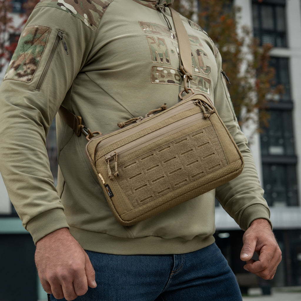 M-Tac сумка Admin Bag Medium Elite з липучкою Hex Coyote