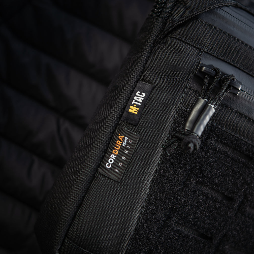 M-Tac сумка Admin Bag Medium Elite з липучкою Black