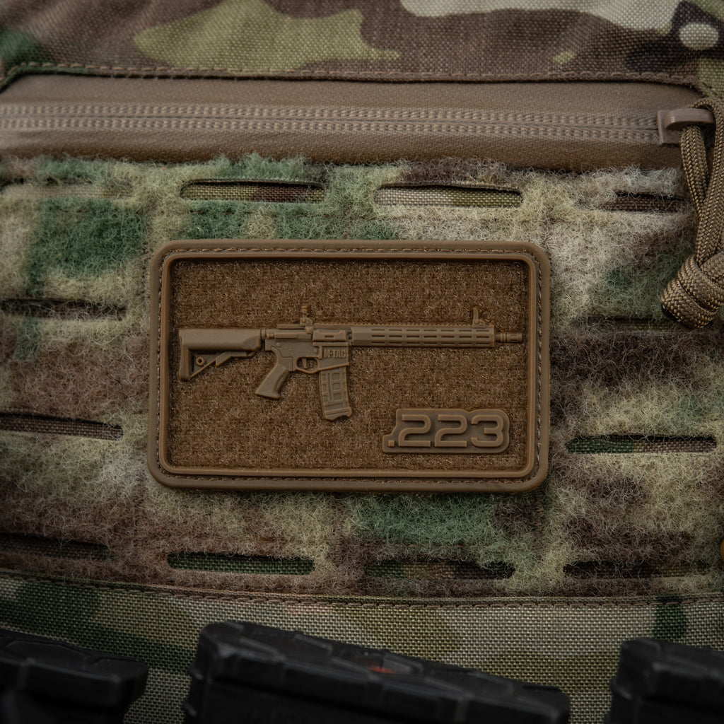 M-Tac нашивка AR-15 Velcro/PVC Coyote
