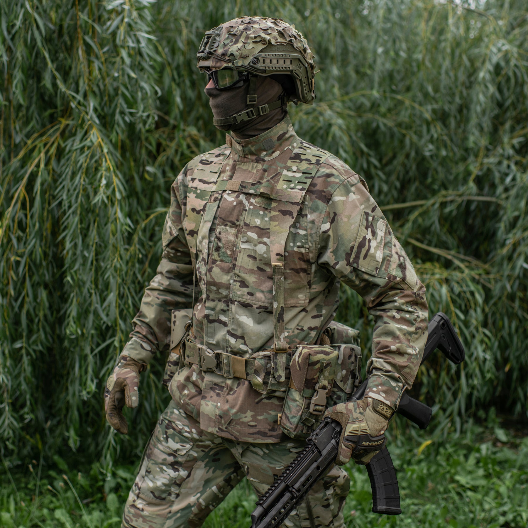 M-Tac ремені плечові для тактичного пояса Laser Cut Multicam