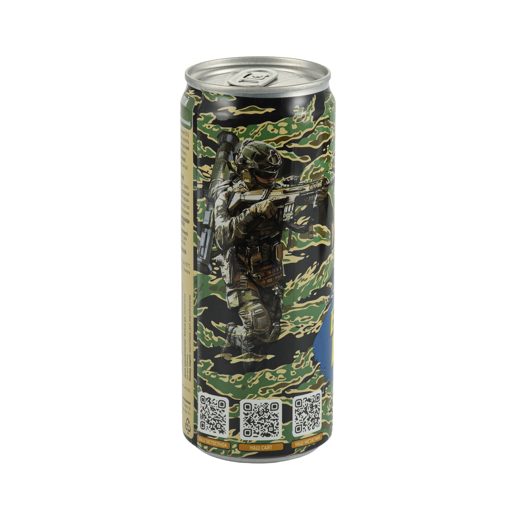 Military Black Coffee Company energy drink Яблуко