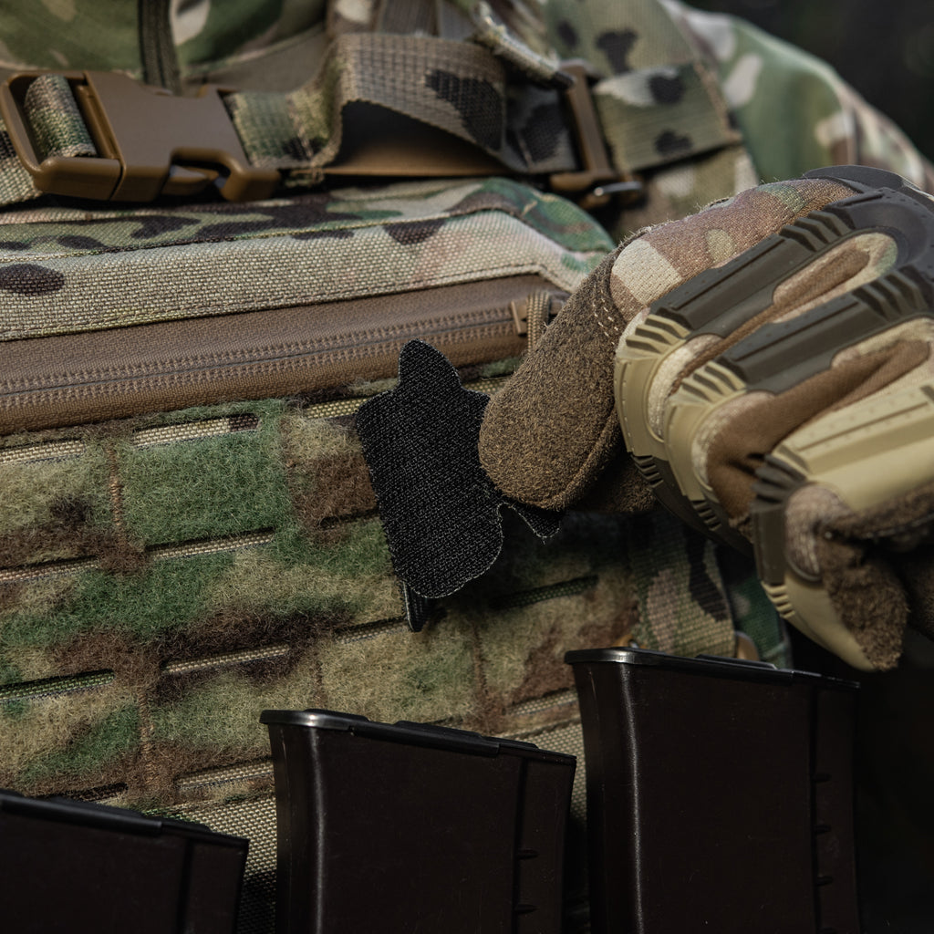 M-Tac нашивка Cat Predator Black/GID