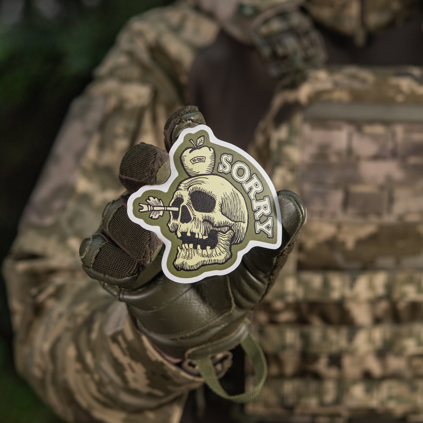 M-Tac наклейка SORRY Ranger Green