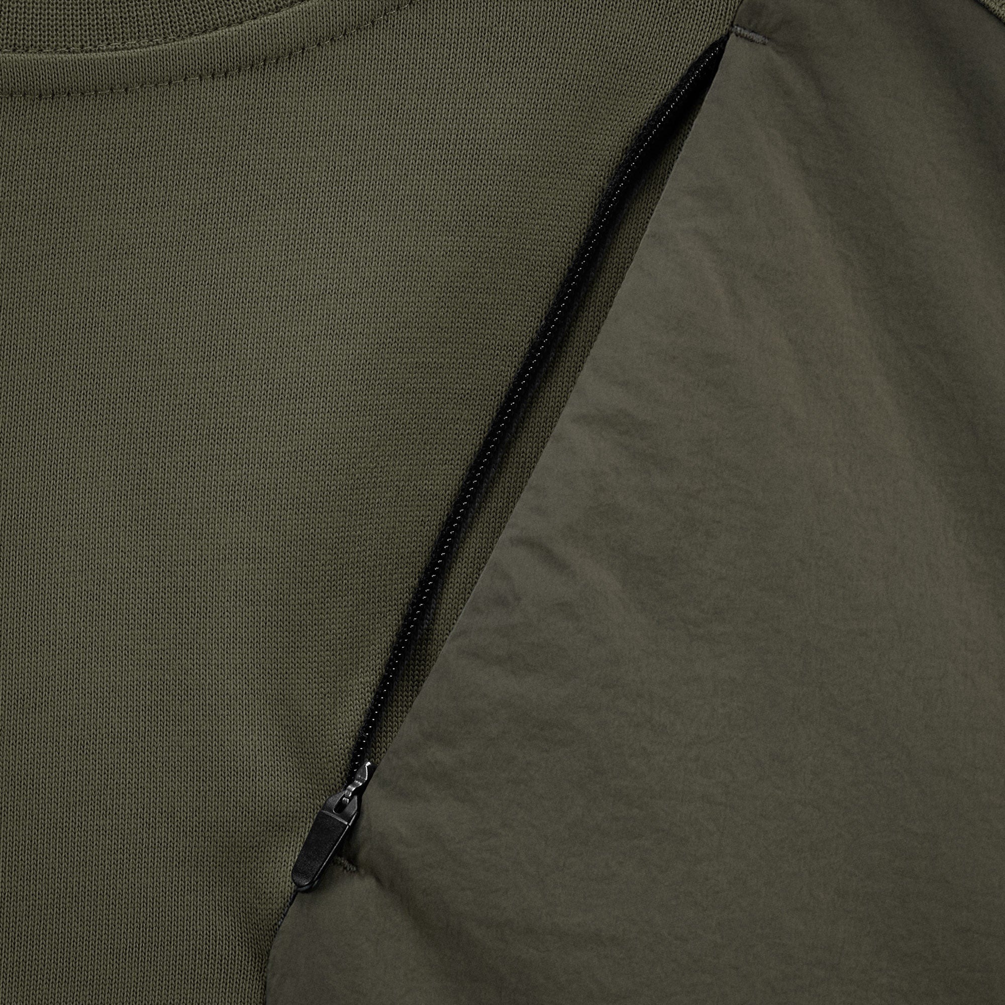 Phantom Project/M-Tac футболка Long Zipper combo Cotton Nylon Ranger Green