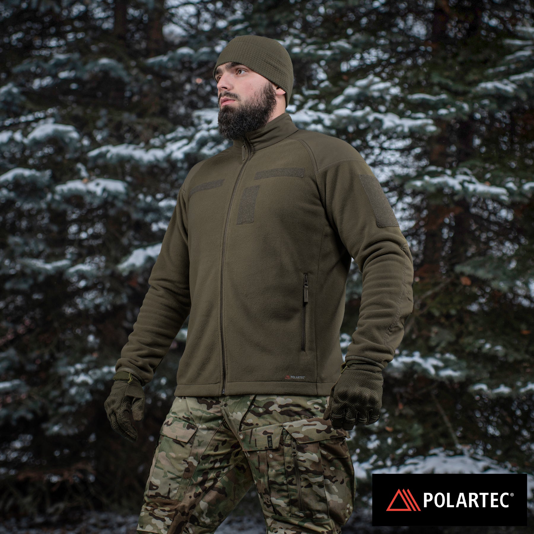 M-Tac куртка Combat Fleece Polartec Jacket Dark Olive