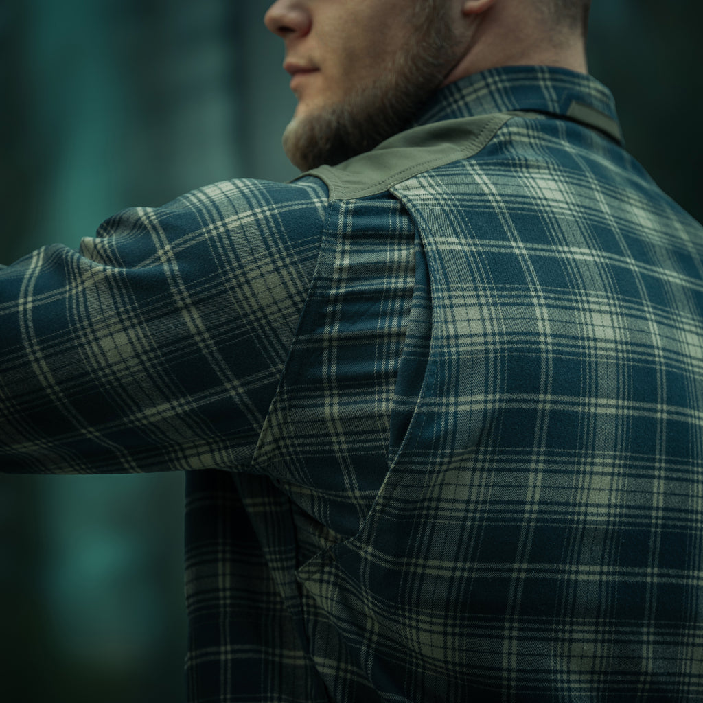 M-Tac сорочка Redneck Shirt Olive/Navy Blue