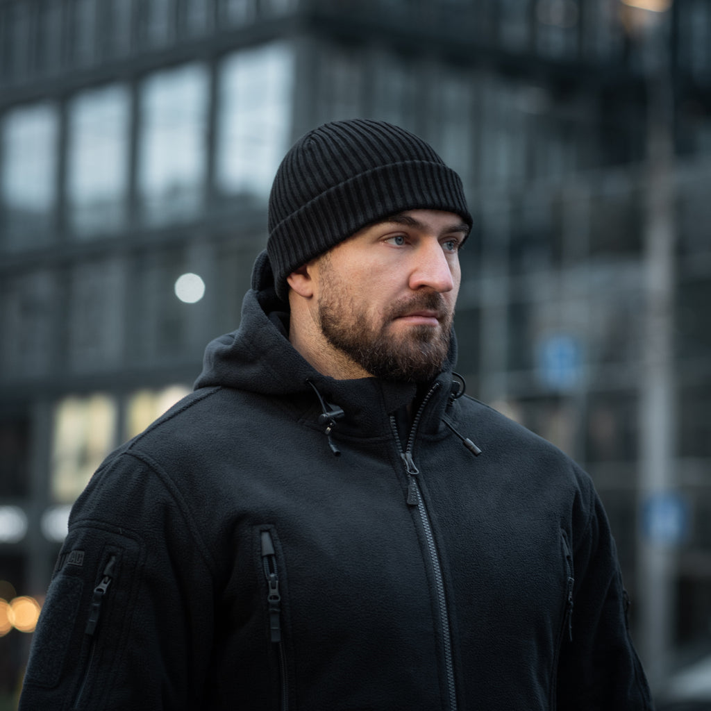 M-Tac шапка вязана 100% акрил Black