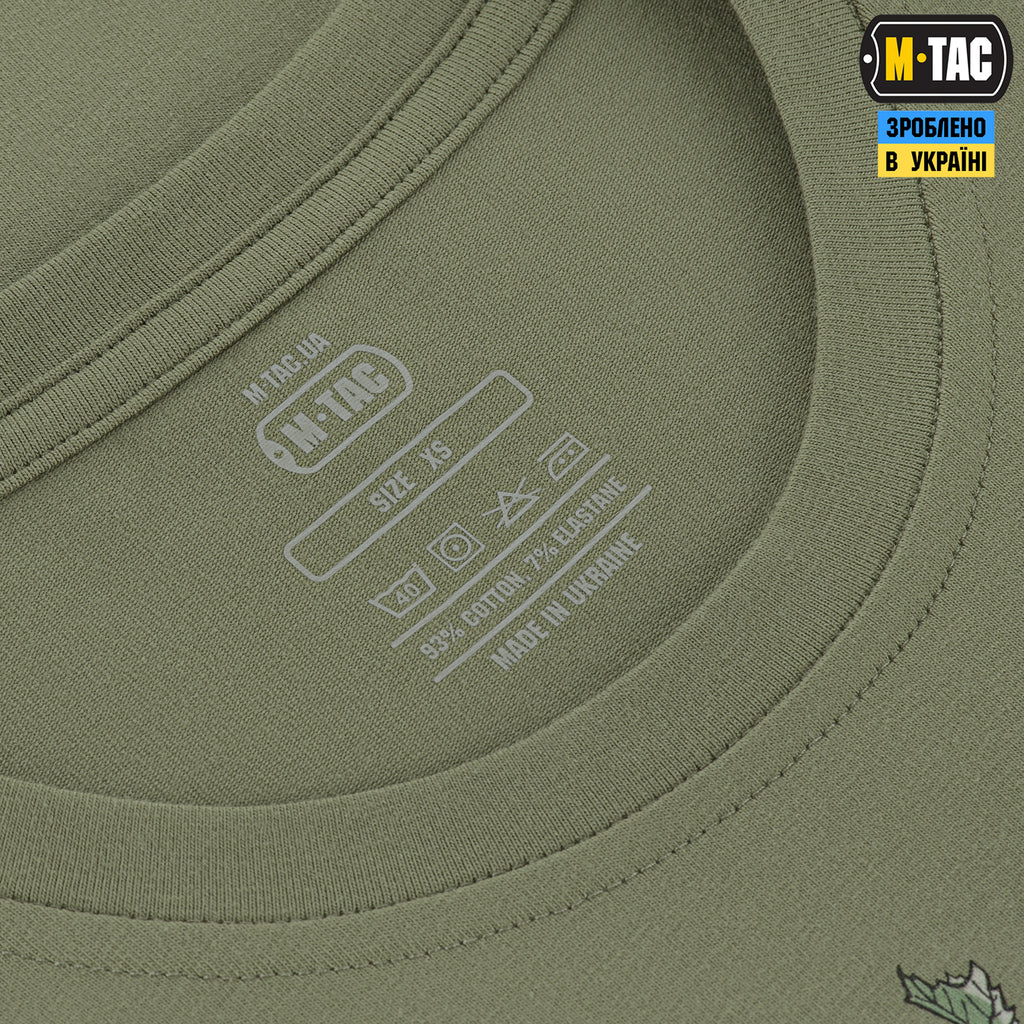 M-Tac футболка Тризуб калина camo Light Olive