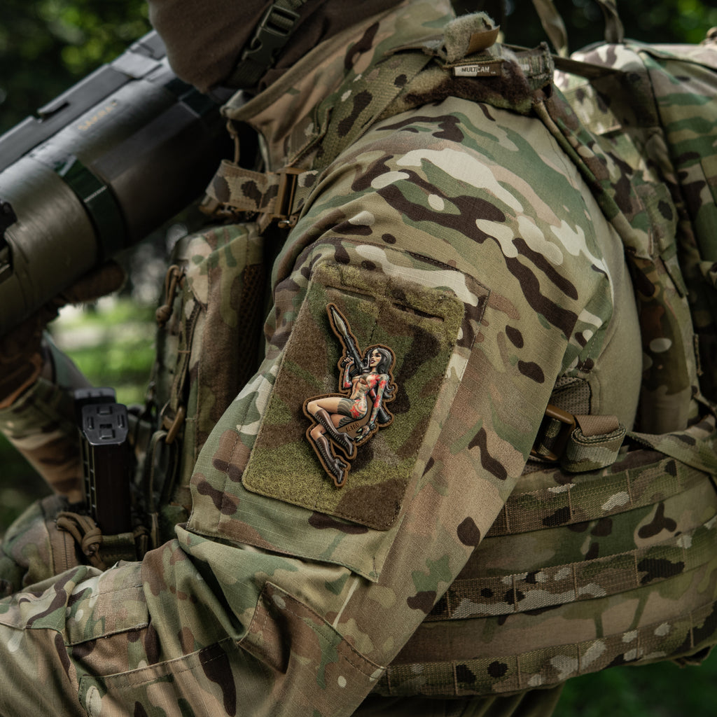 M-Tac нашивка Tactical girl №9 RPG PVC