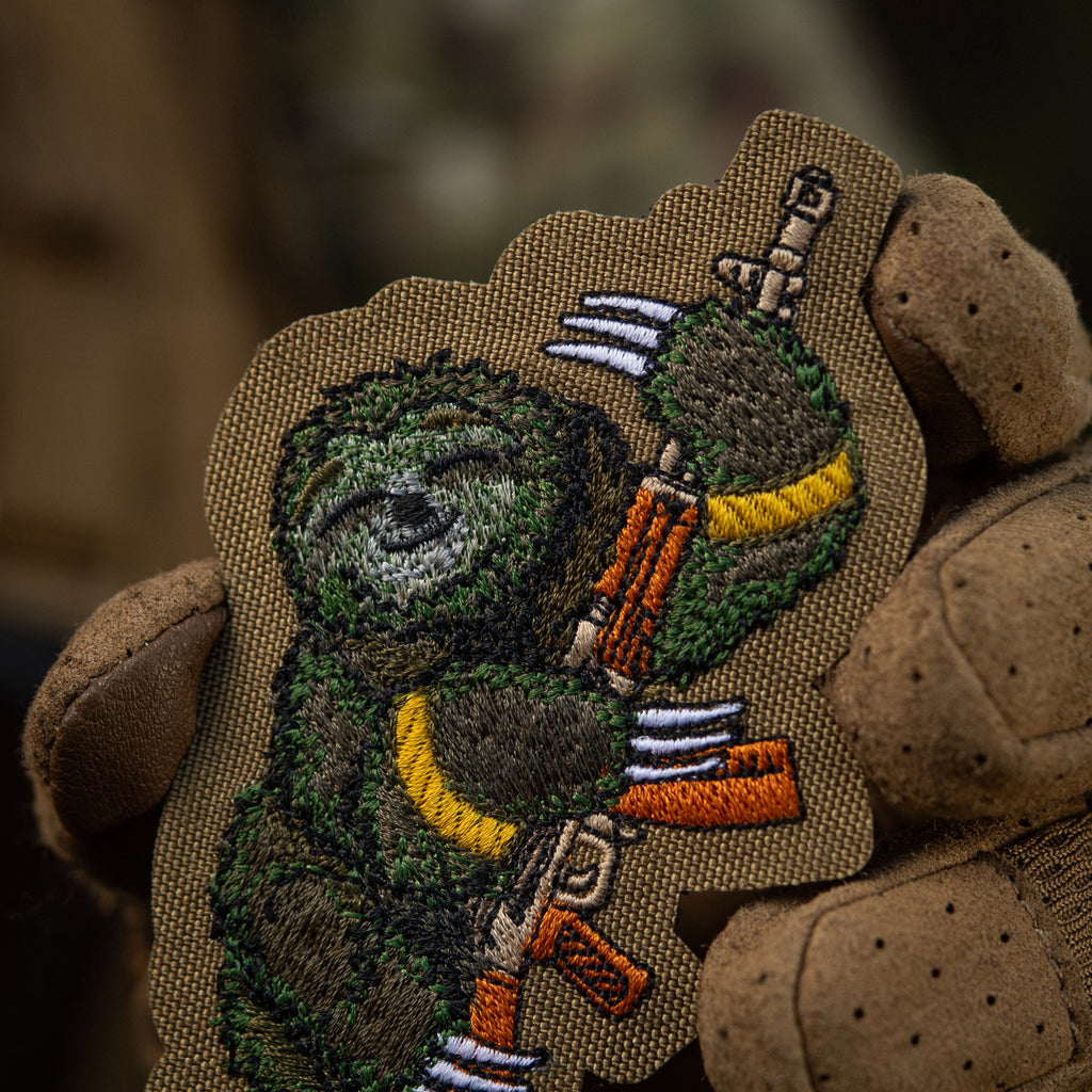 M-Tac нашивка Лінивець (вишивка) Coyote