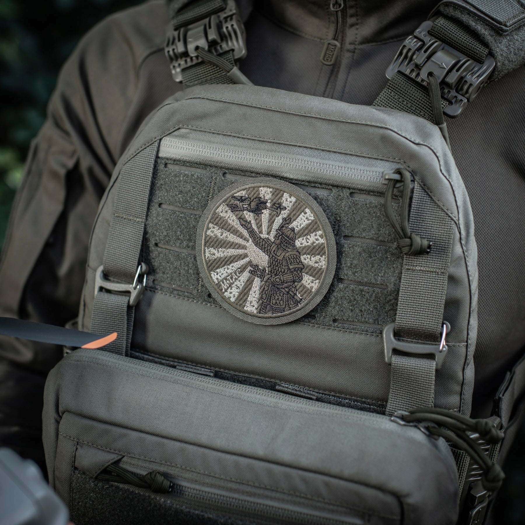M-Tac нашивка Шлях Самурая (вишивка) Olive/Ranger Green
