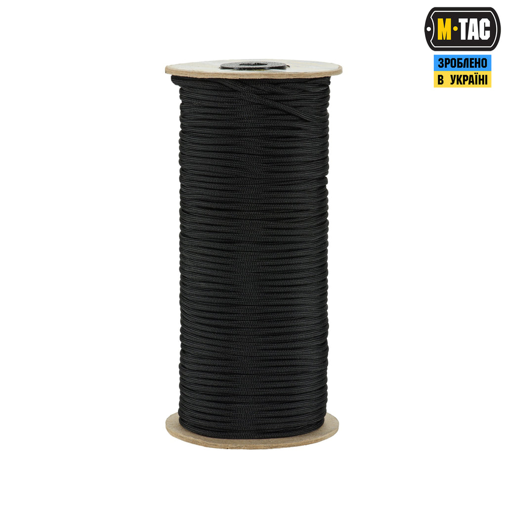 M-Tac паракорд 550 type III 100m Black