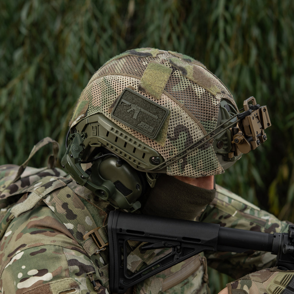 M-Tac нашивка AR-15 Velcro/PVC Ranger Green