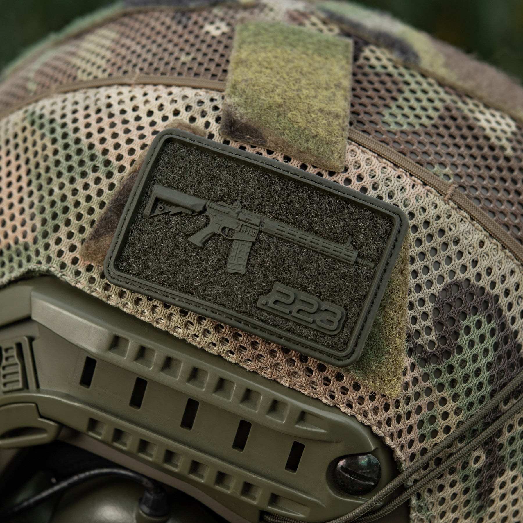 M-Tac нашивка AR-15 Velcro/PVC Ranger Green