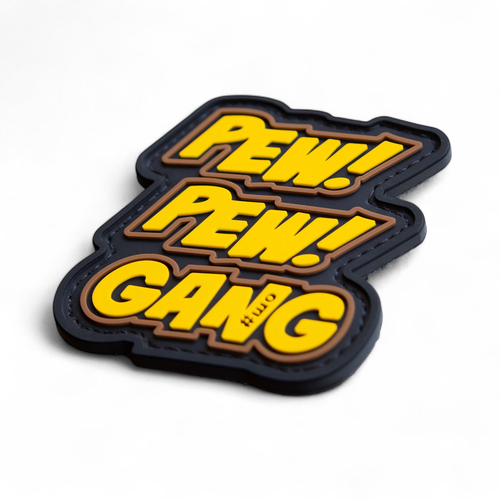 Sho_patch шеврон Pew Pew (yellow)