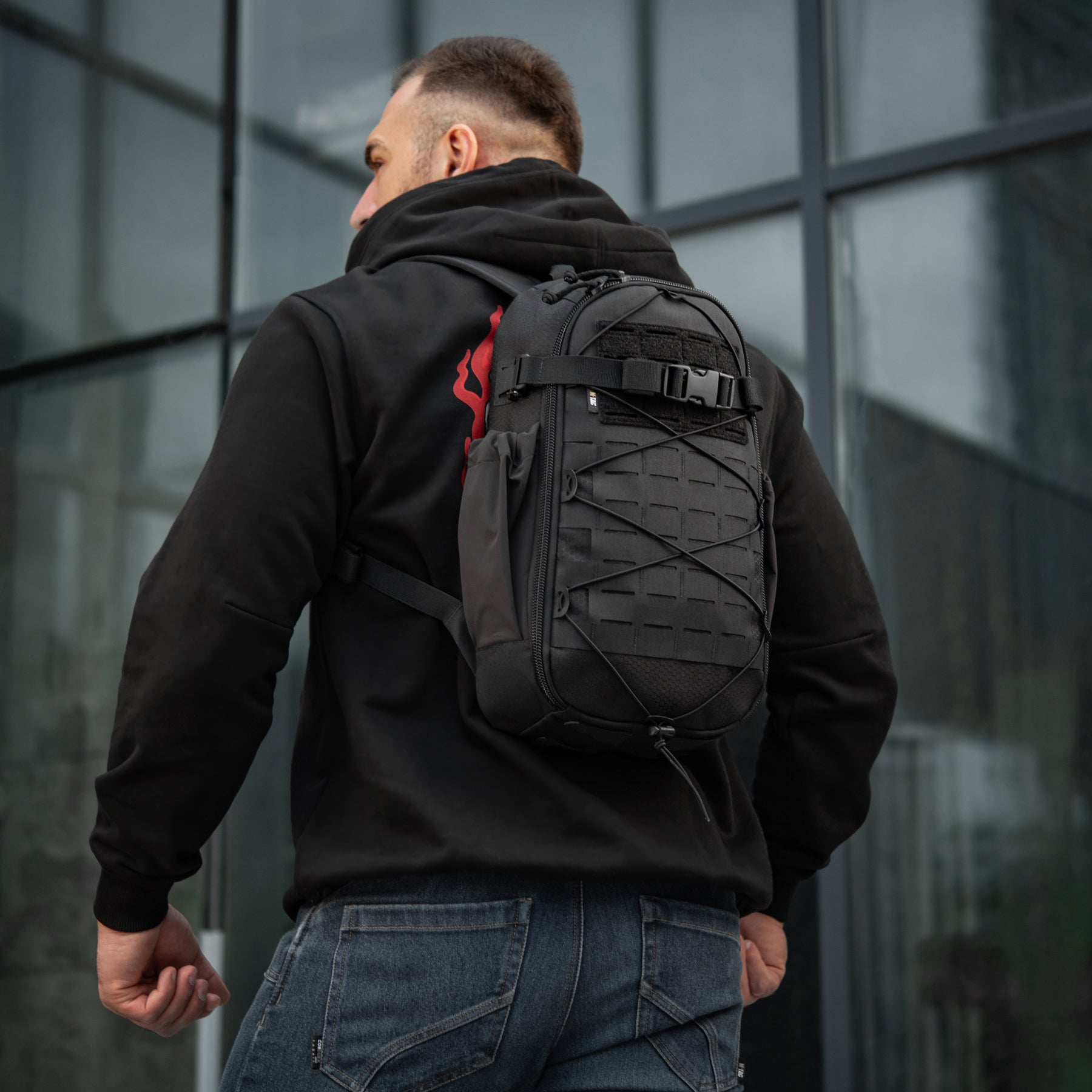 M-Tac рюкзак Sturm з ергономічними лямками Elite Black