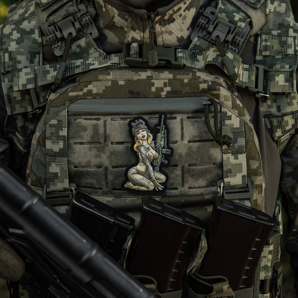 M-Tac нашивка Tactical girl №5 PVC Skandinavik