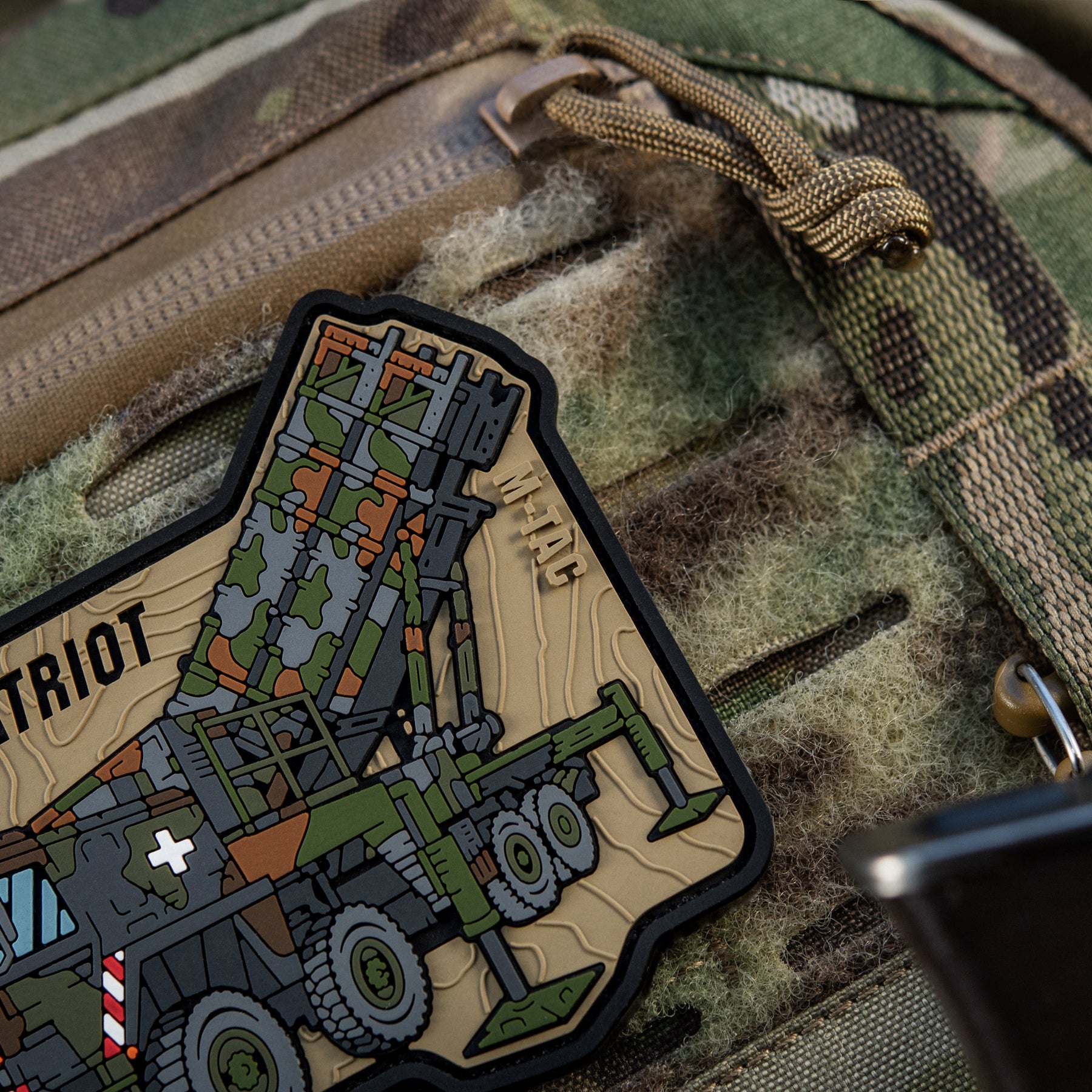M-Tac нашивка MIM-104 Patriot (PVC)