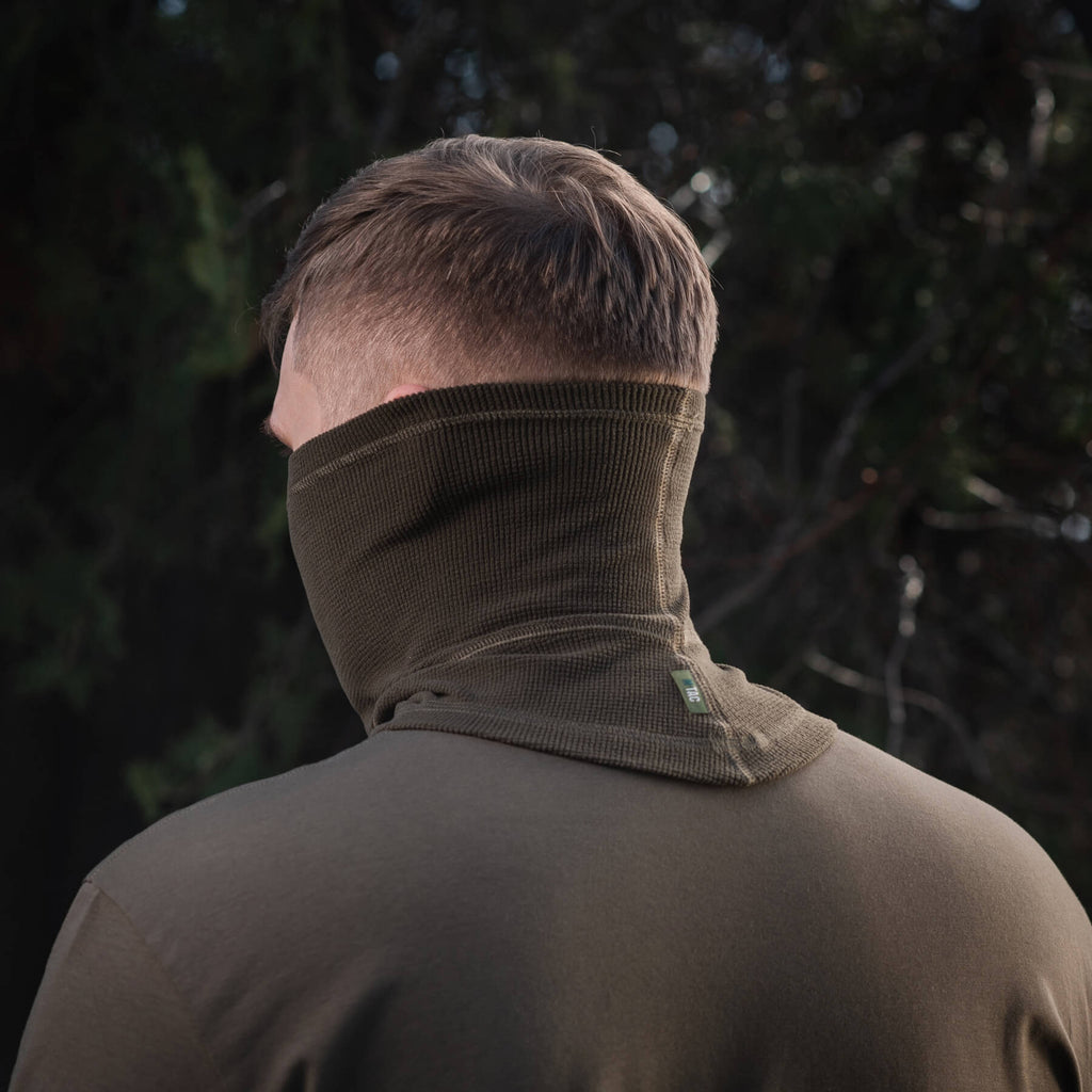 M-Tac шарф-труба анатомічний мікрофліс ріп-стоп Dark Olive