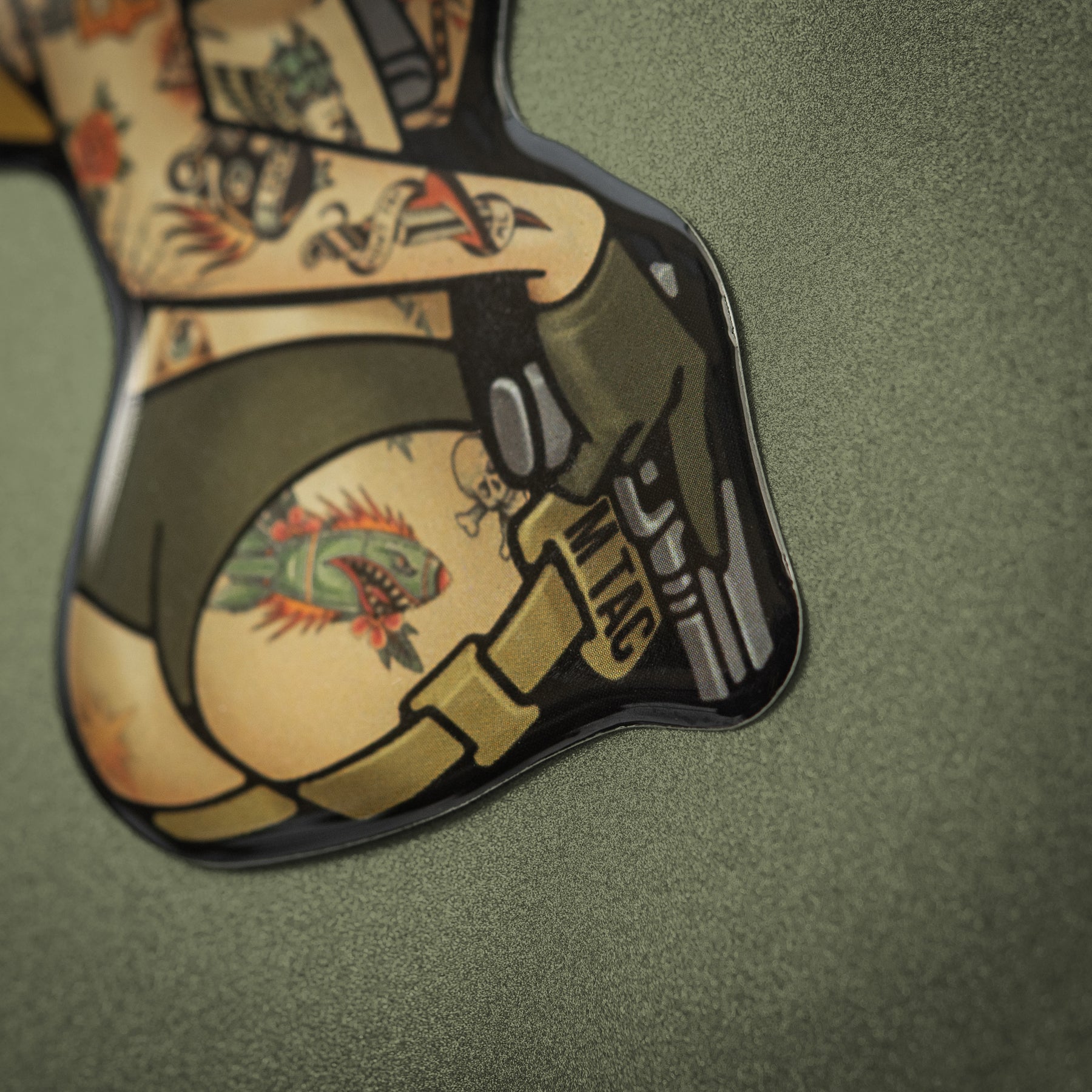 M-Tac наклейка Tactical girl №4 tatoo Пантера
