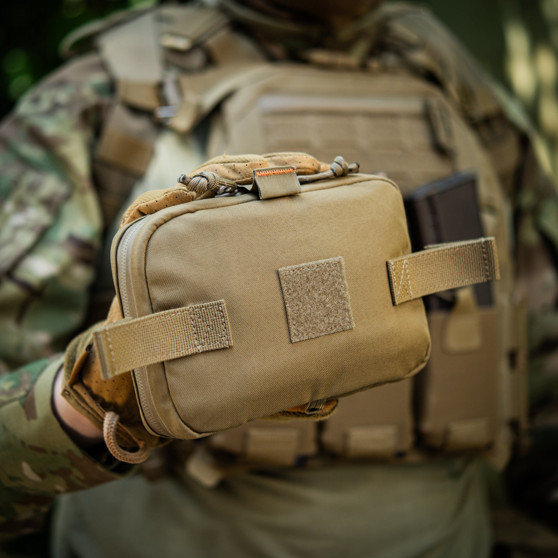 M-Tac підсумок медичний горизонтальний Large Elite Coyote