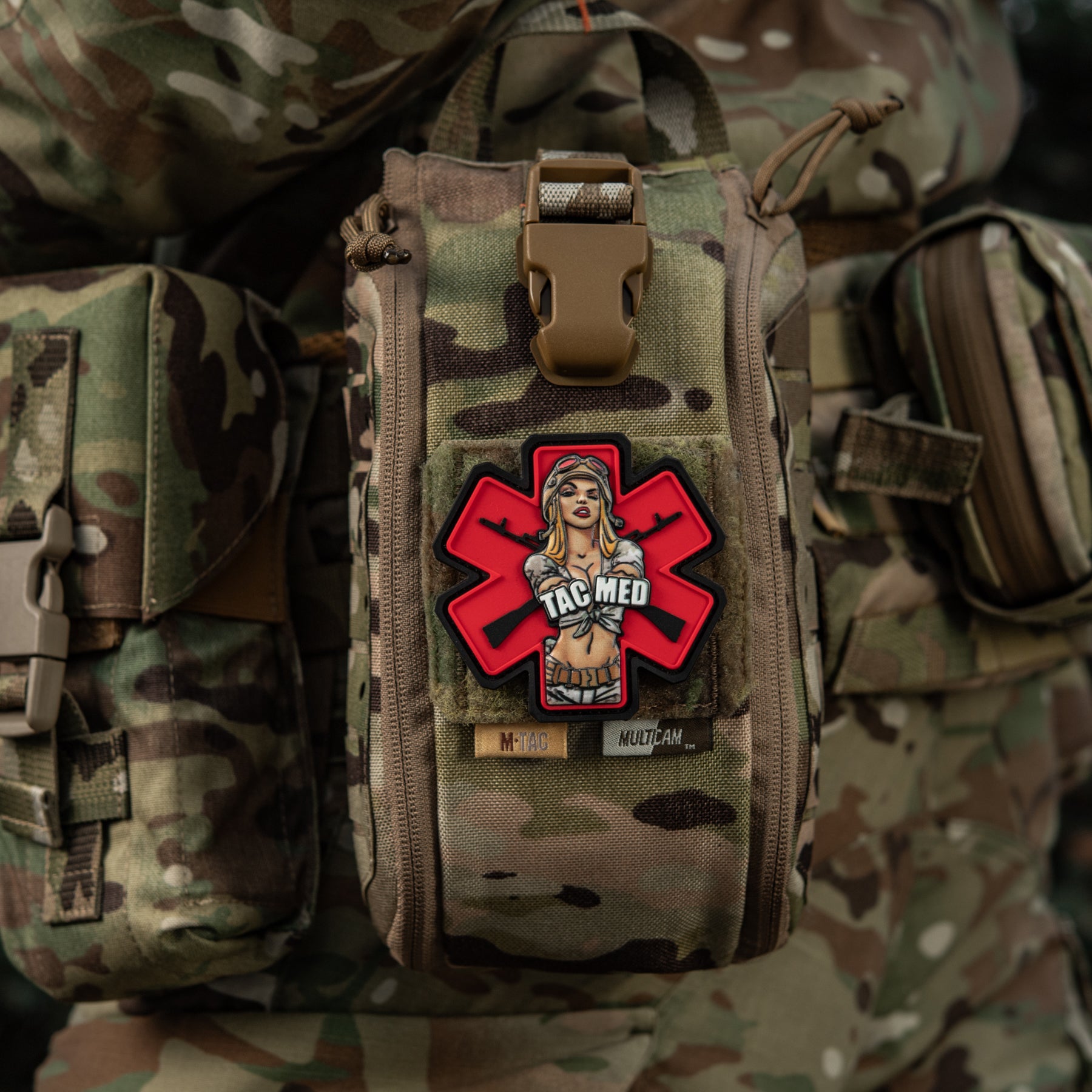 M-Tac нашивка TacMed PVC MC