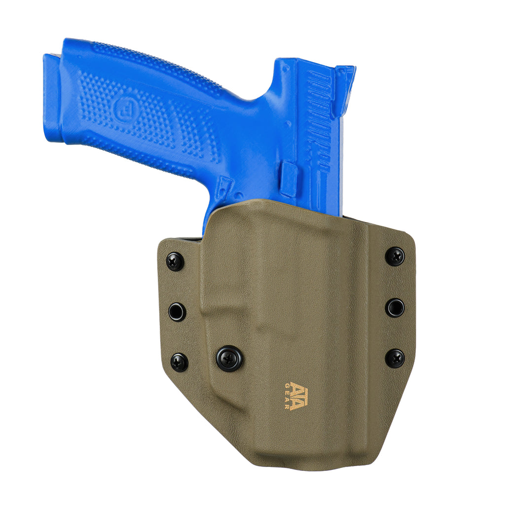 ATA Gear кобура модель Hit Factor ver.1 для зброї CZ P10-F / SC Flat Dark Earth - Spring правша