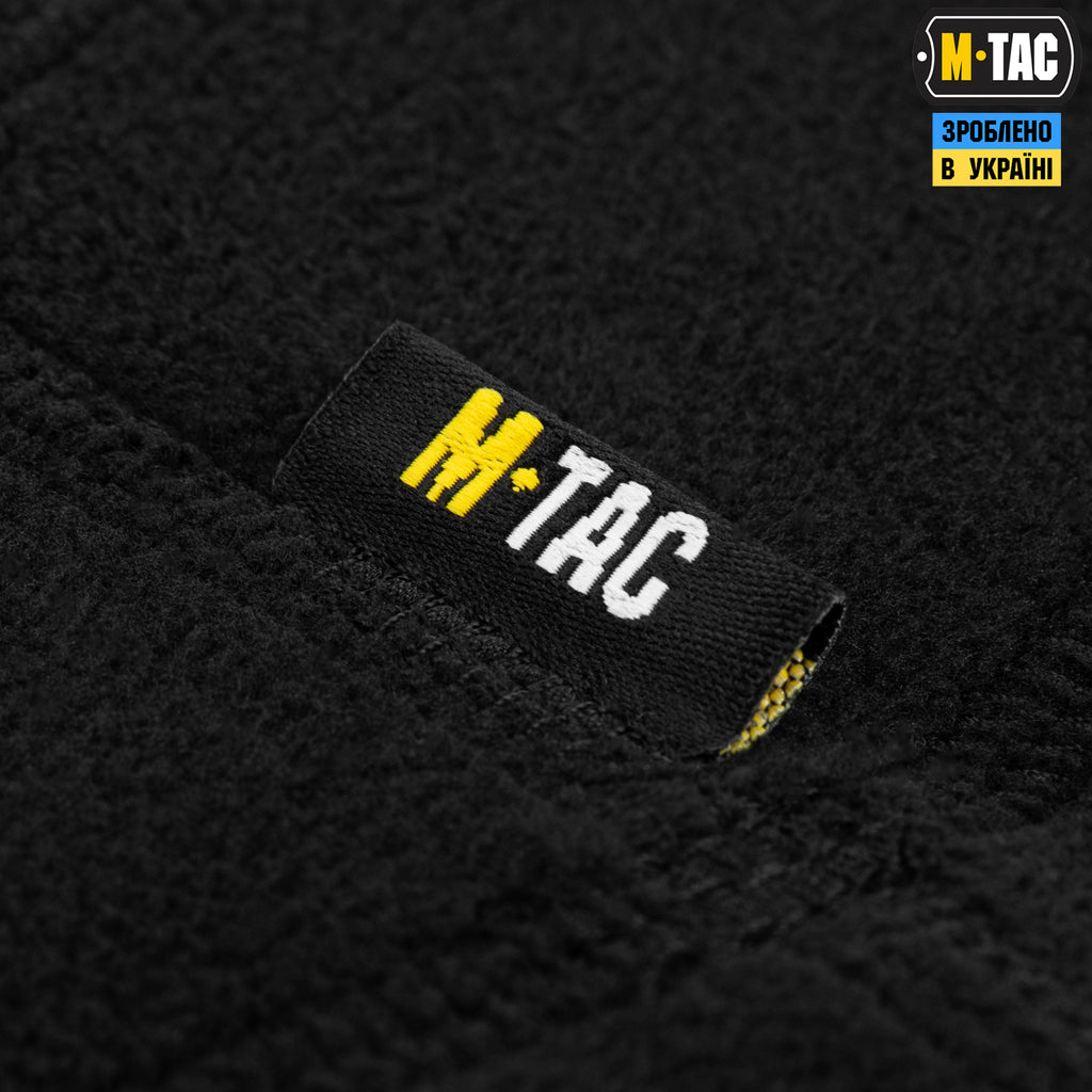 M-Tac шарф-труба анатомічний з затяжкою Elite фліс (320г/м2) Black