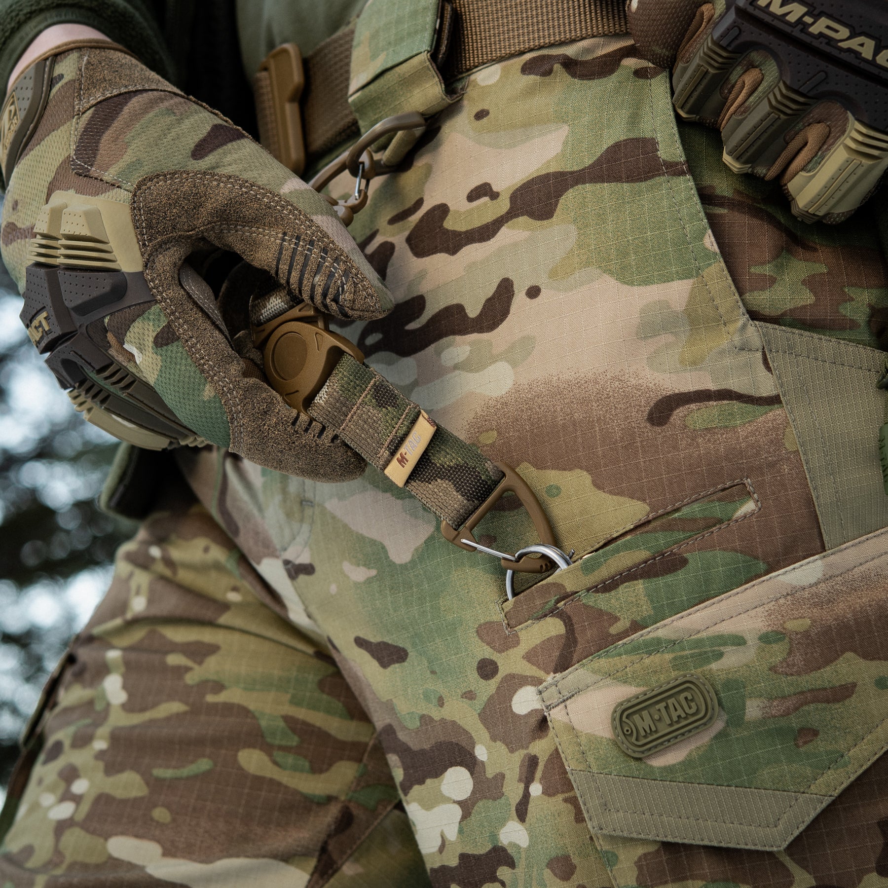 M-Tac Key Holder Elite Multicam