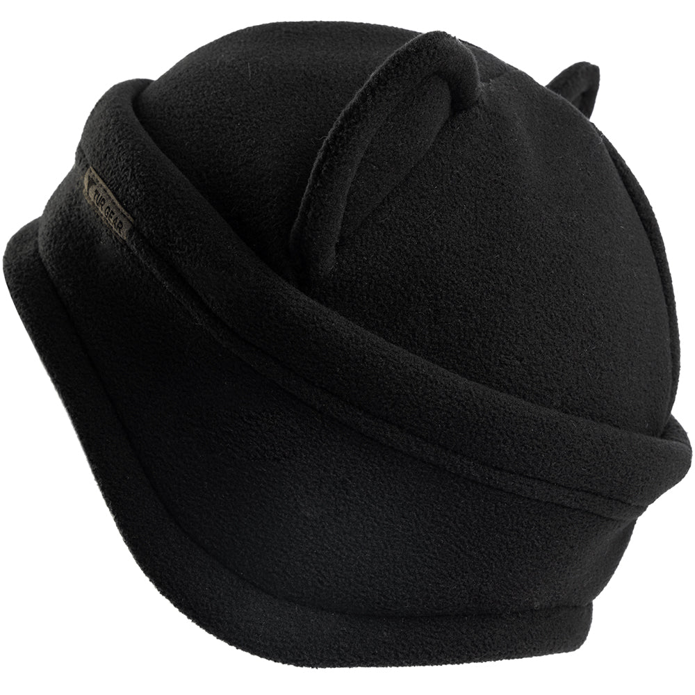 TUR Gear вухата шапка фліс Black