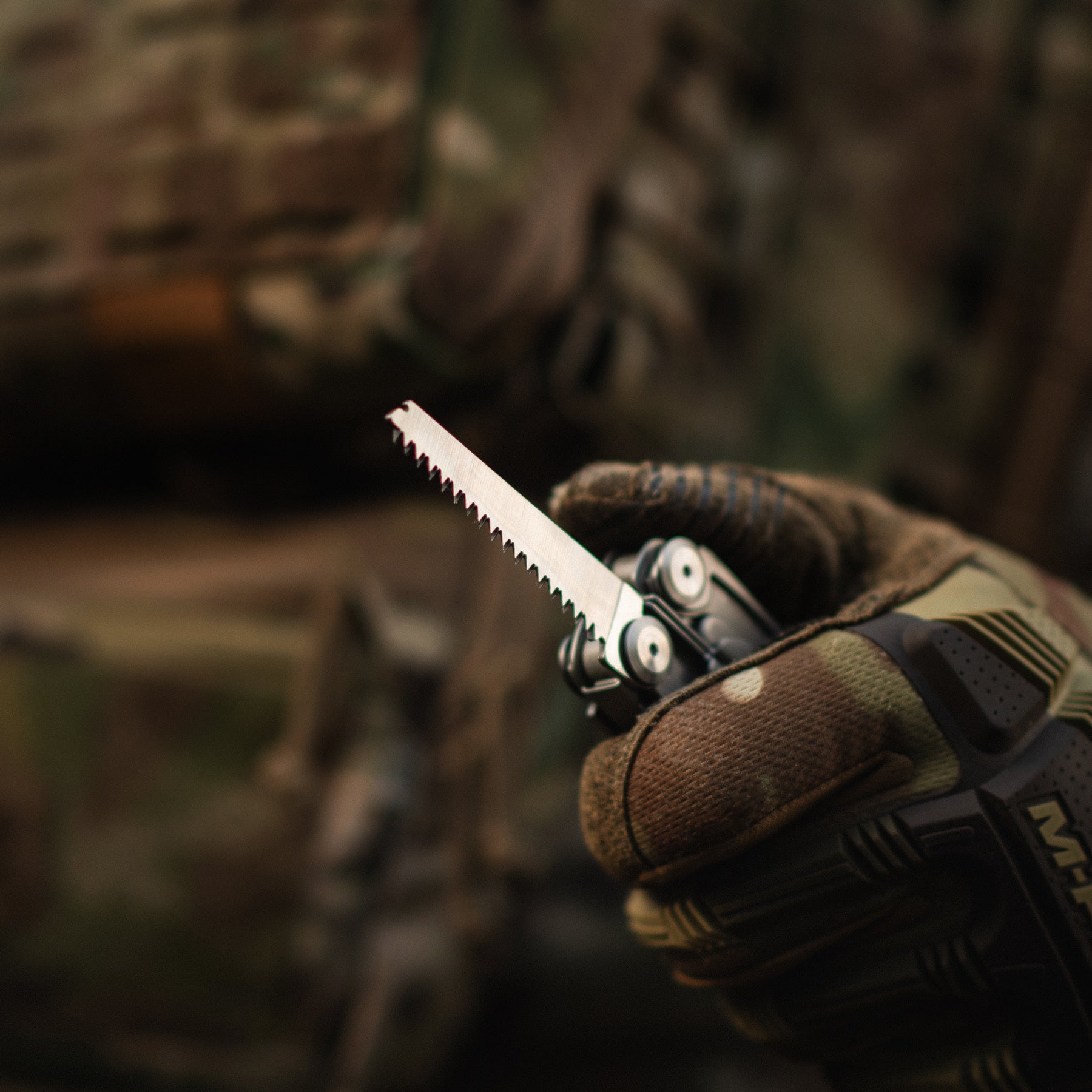M-Tac мультитул Type 12 Steel/Damascus