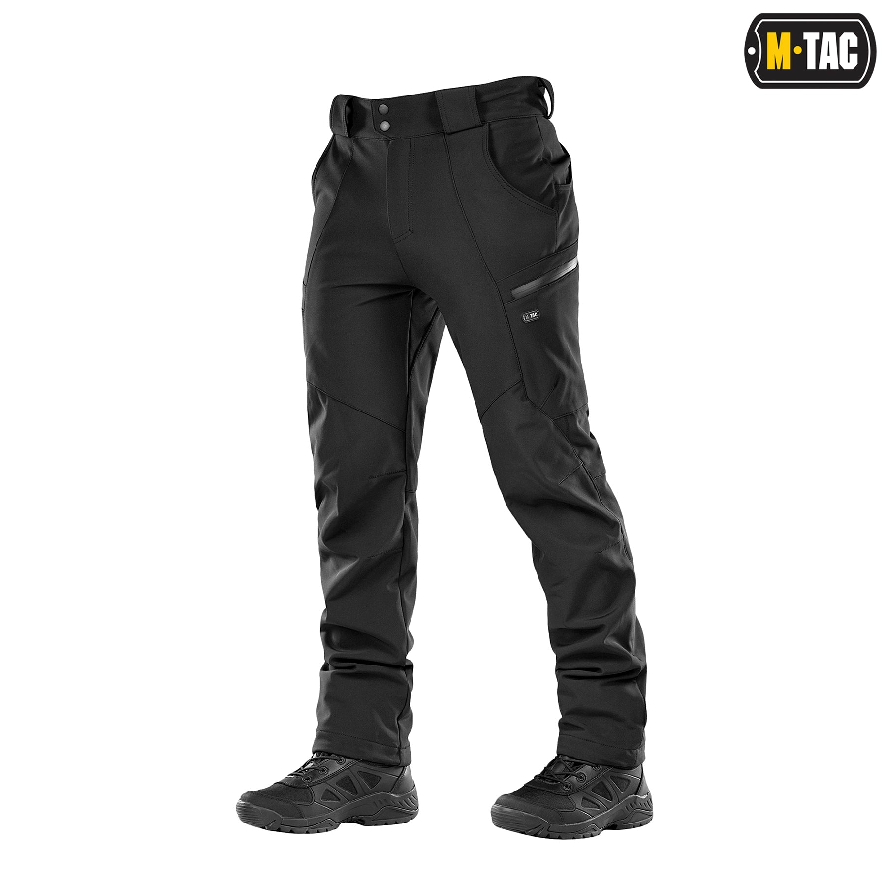M-Tac штани Soft Shell Winter Black