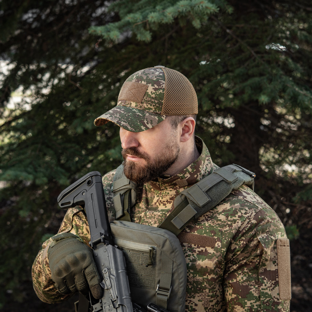M-Tac бейсболка тактична з сіткою Rip-Stop NGU Camo