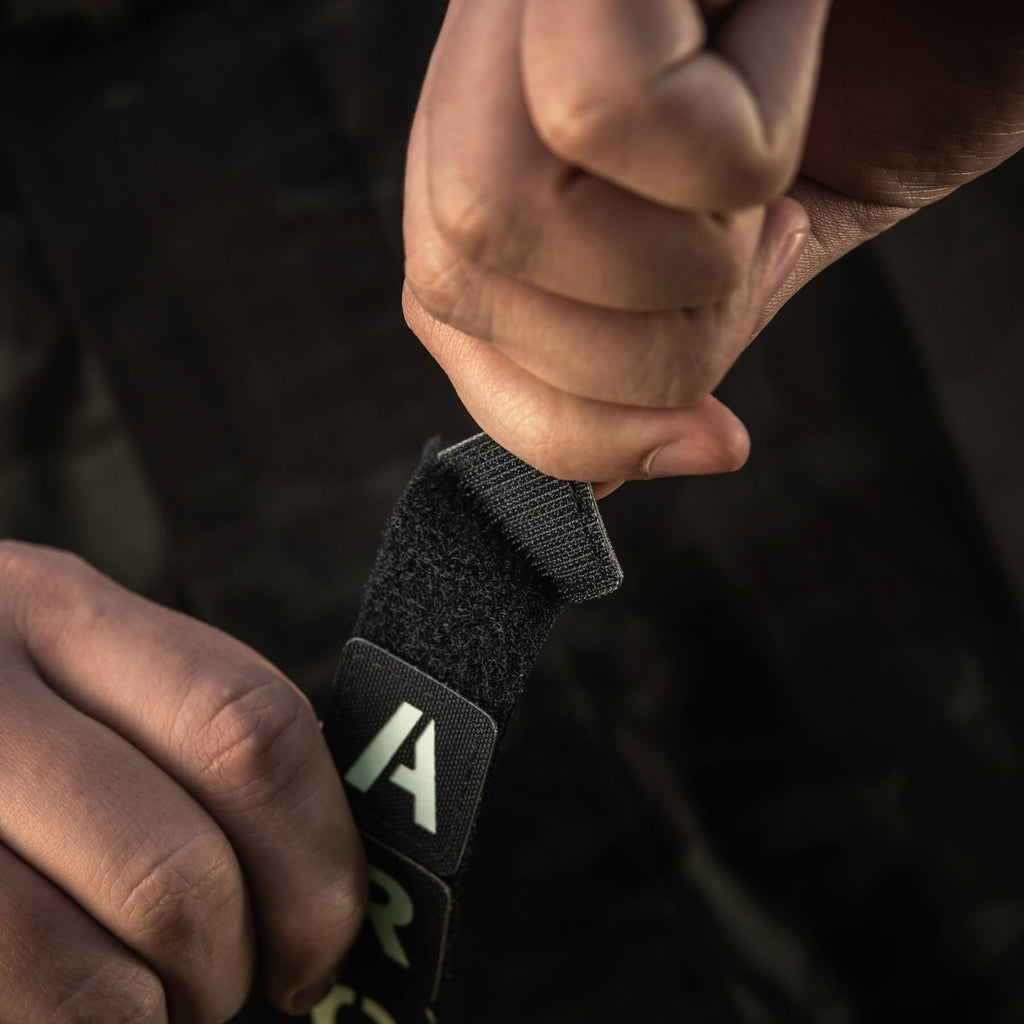 M-Tac нашивка MARCH Black/GID