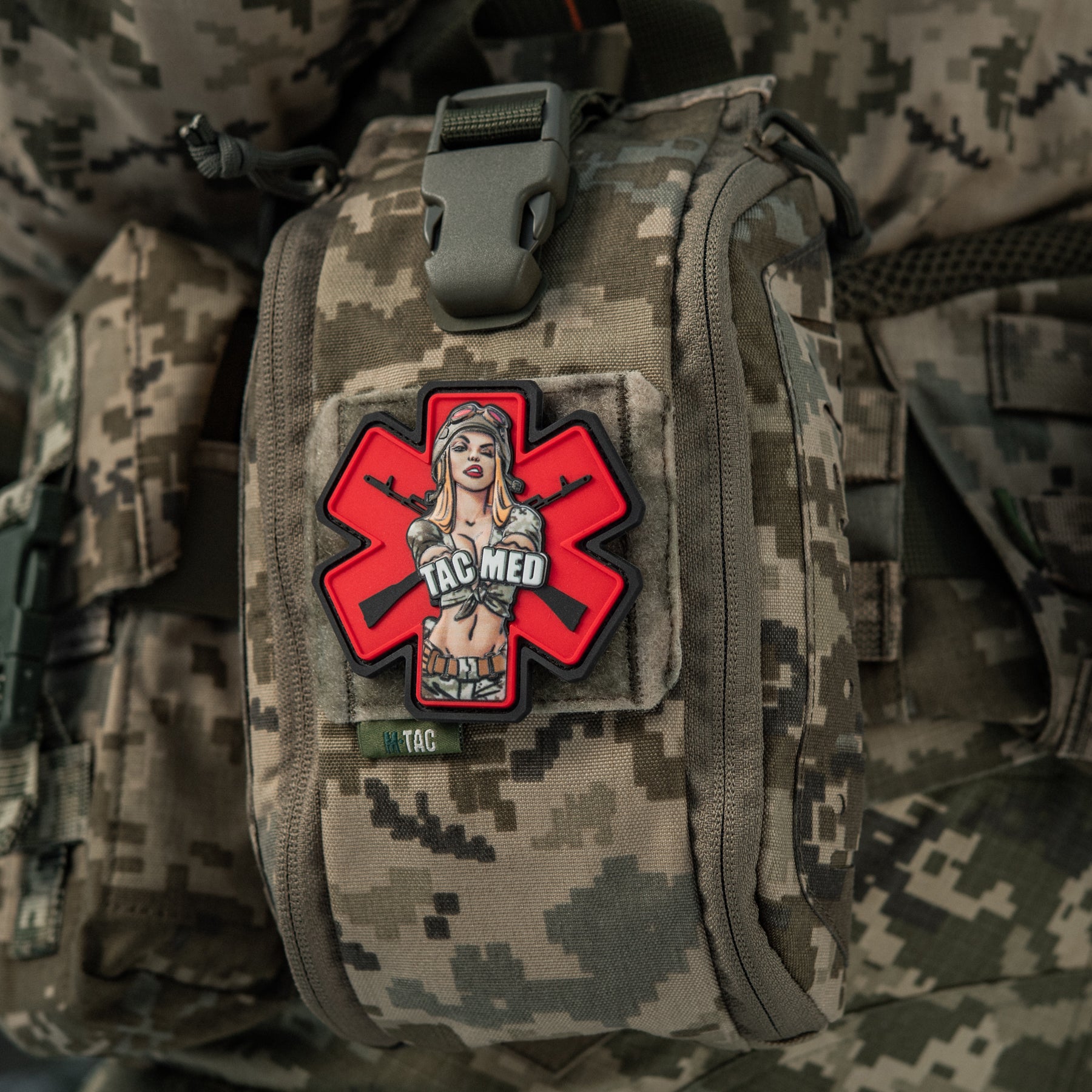M-Tac нашивка TacMed PVC MM14