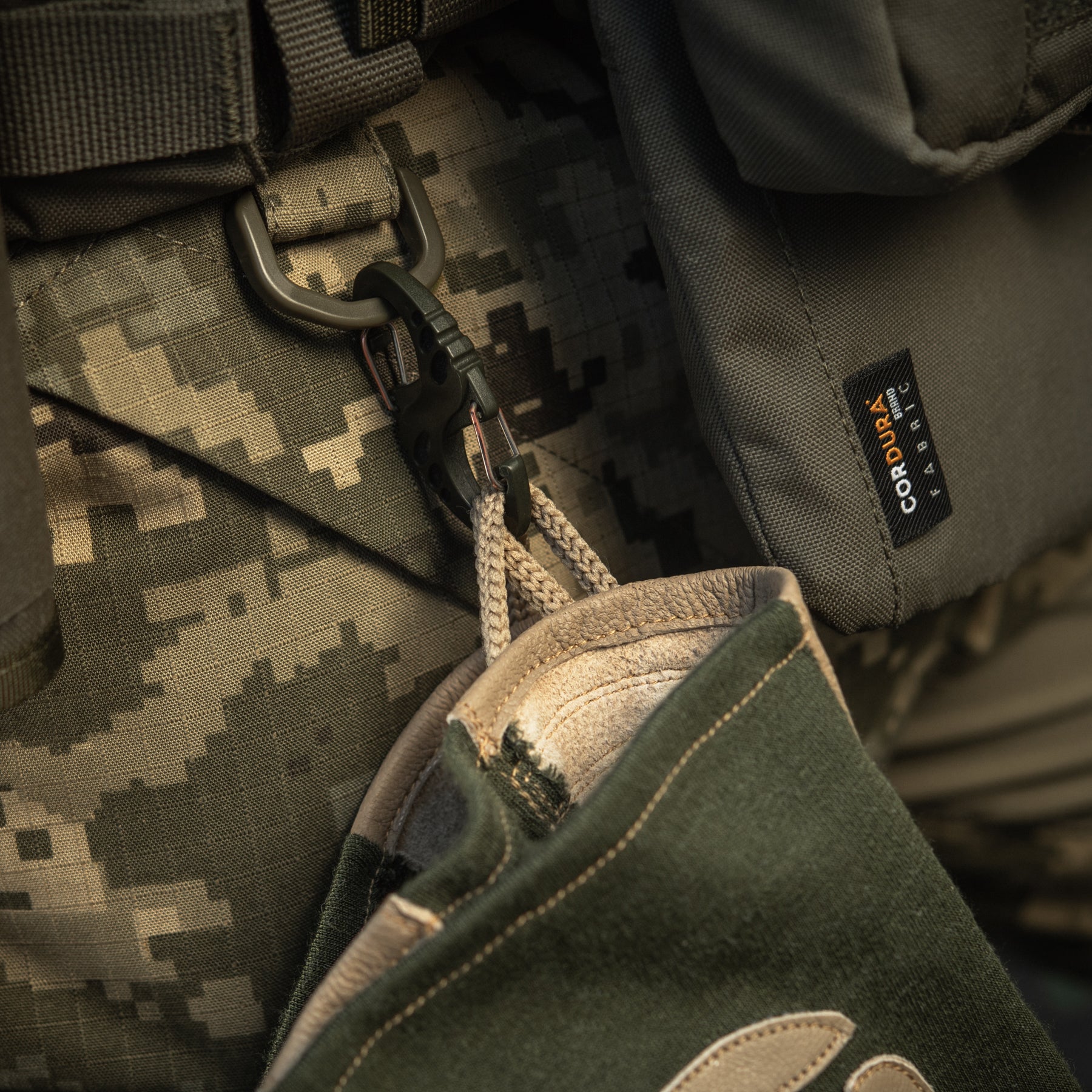 M-Tac рукавички Skeleton Olive/Coyote