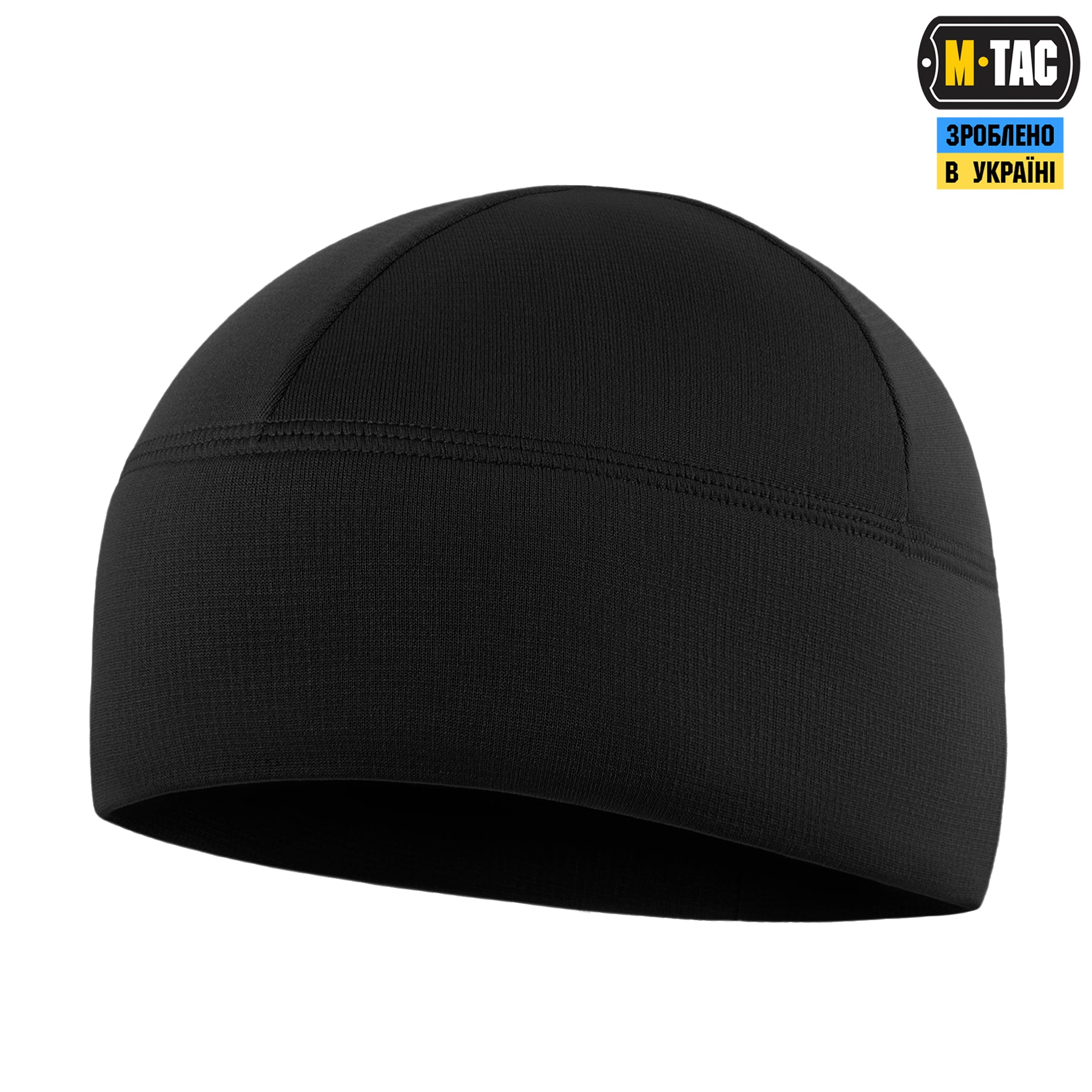 M-Tac шапка-підшоломник мікрофліс ріп-стоп Black
