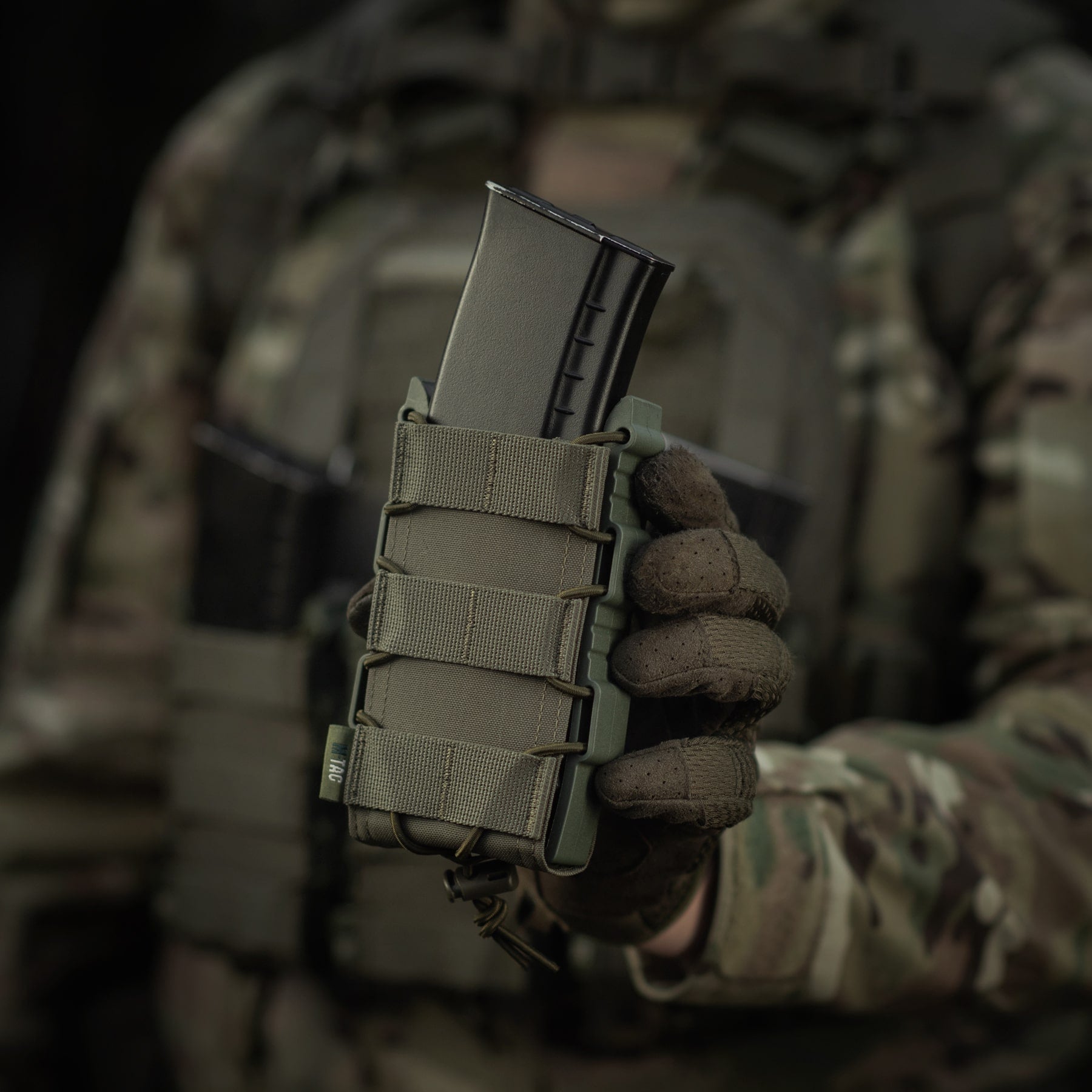 M-Tac підсумок відкритий для магазину FAST Elite Ranger Green