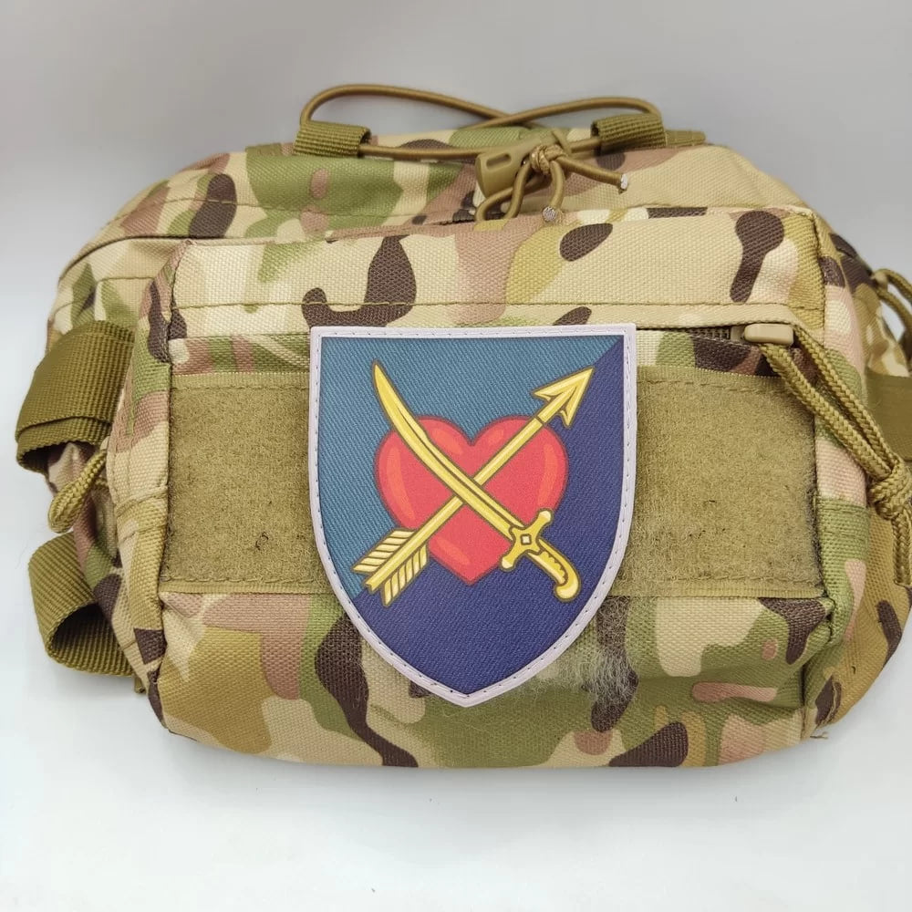 Шеврон ПВХ ЗСУ 39 окрема бригада берегової оборони імені Чорноморських козаків Військово-Морських Сил