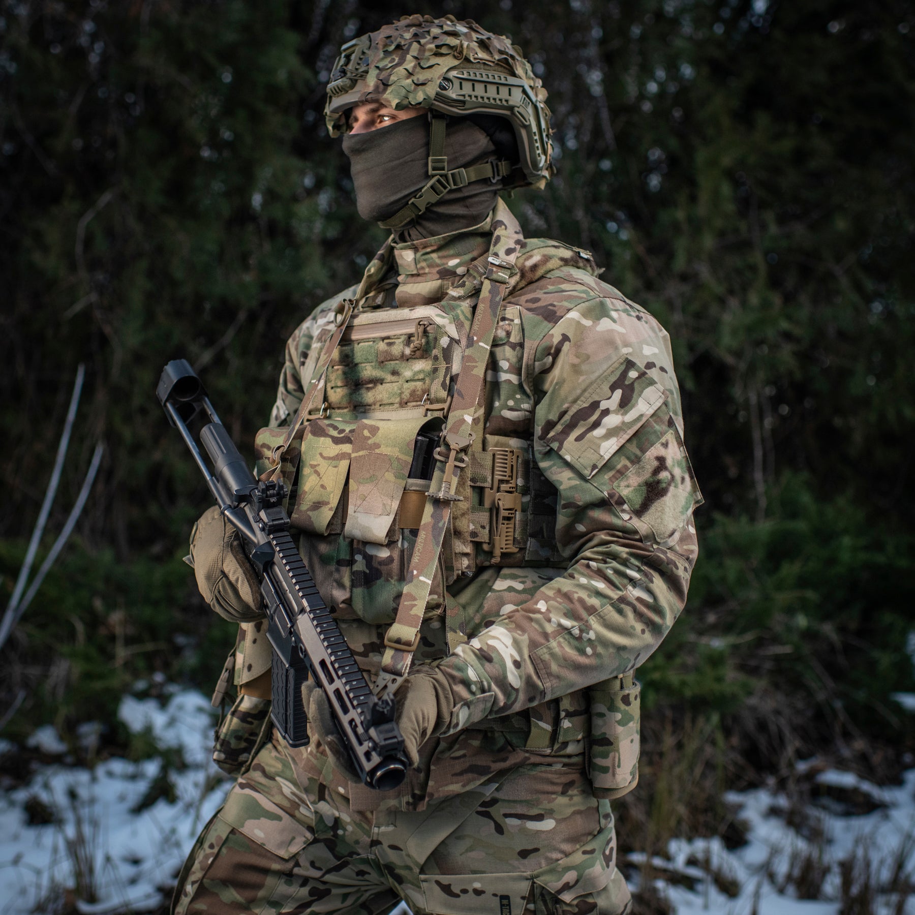 M-Tac ремінь збройовий універсальний Multicam