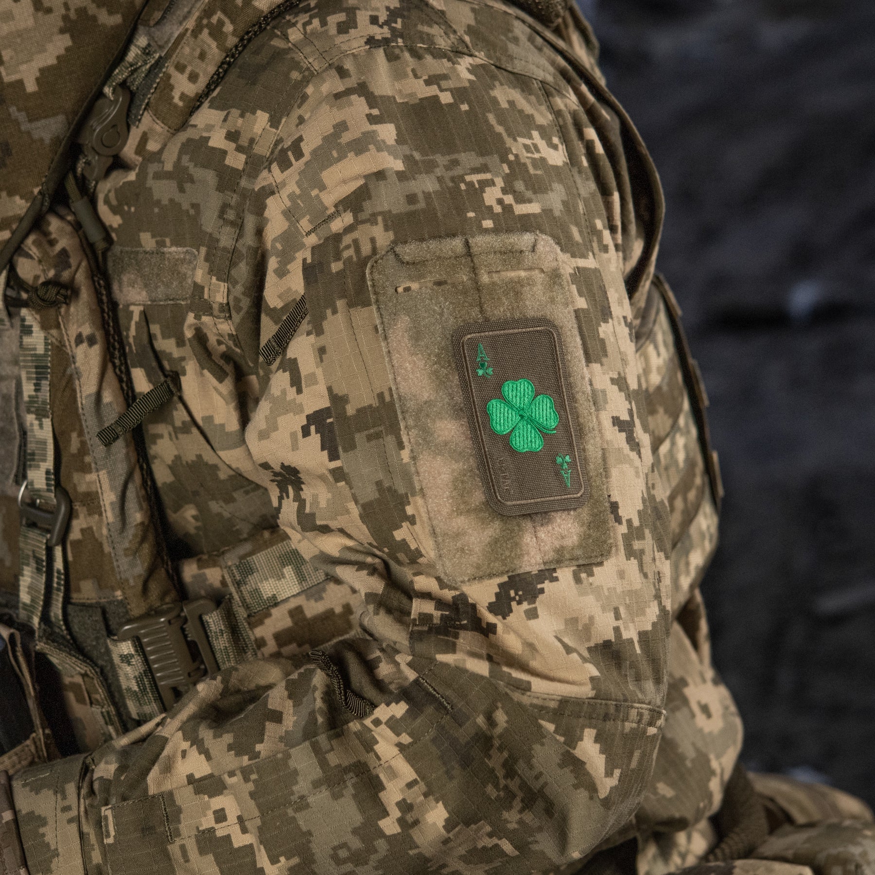M-Tac нашивка Фартова Карта (вишивка) Ranger Green