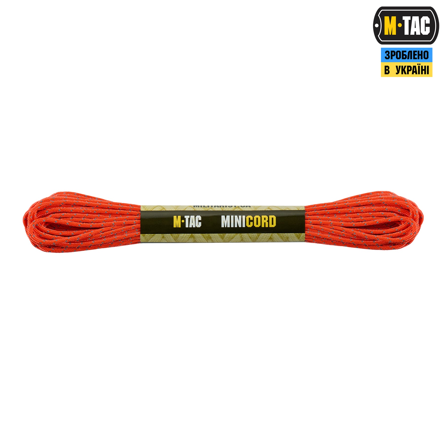 M-Tac паракорд Minicord Reflective Safety Orange 15м