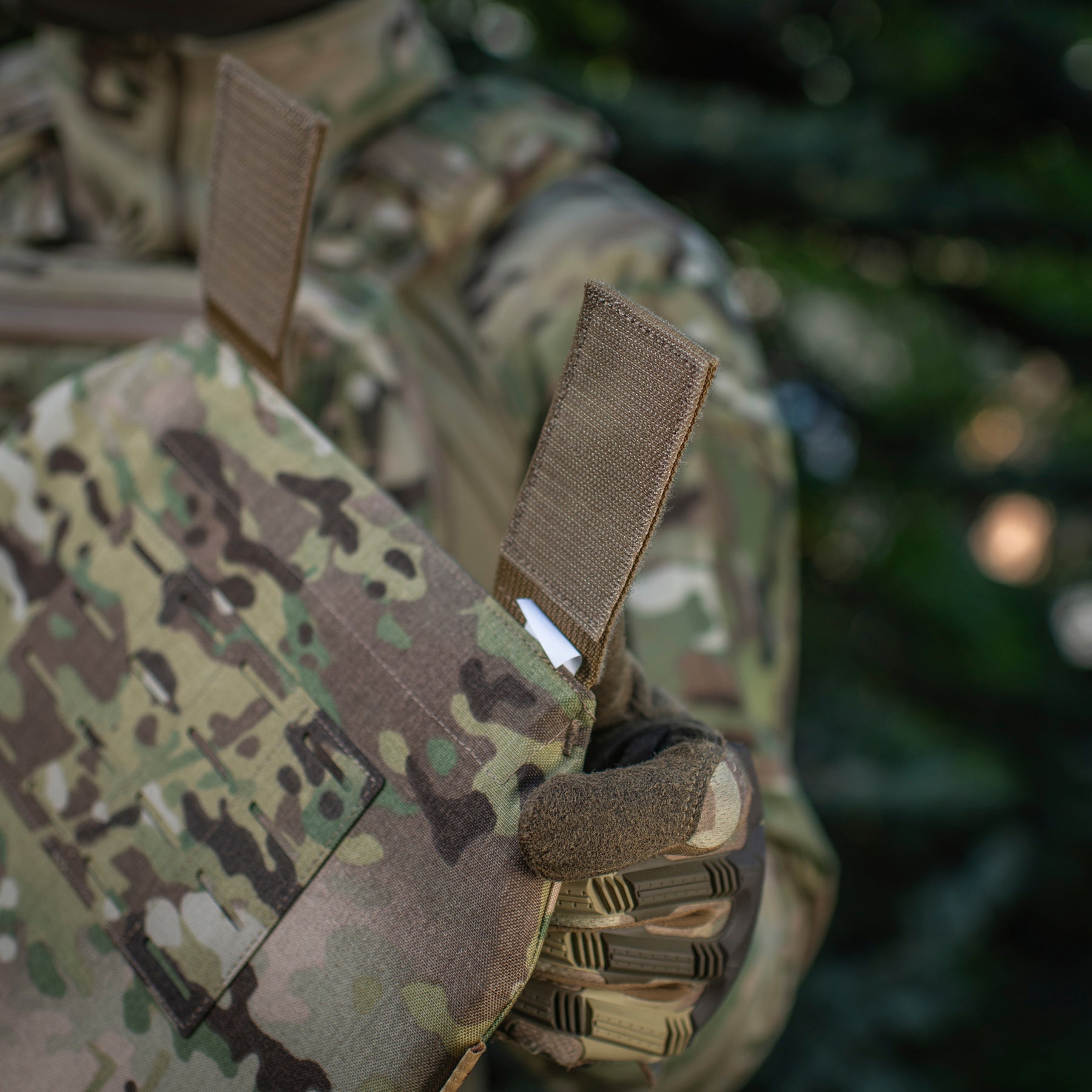 M-Tac фартух протиуламковий з балістичним пакетом 2 клас Laser Cut XL Multicam
